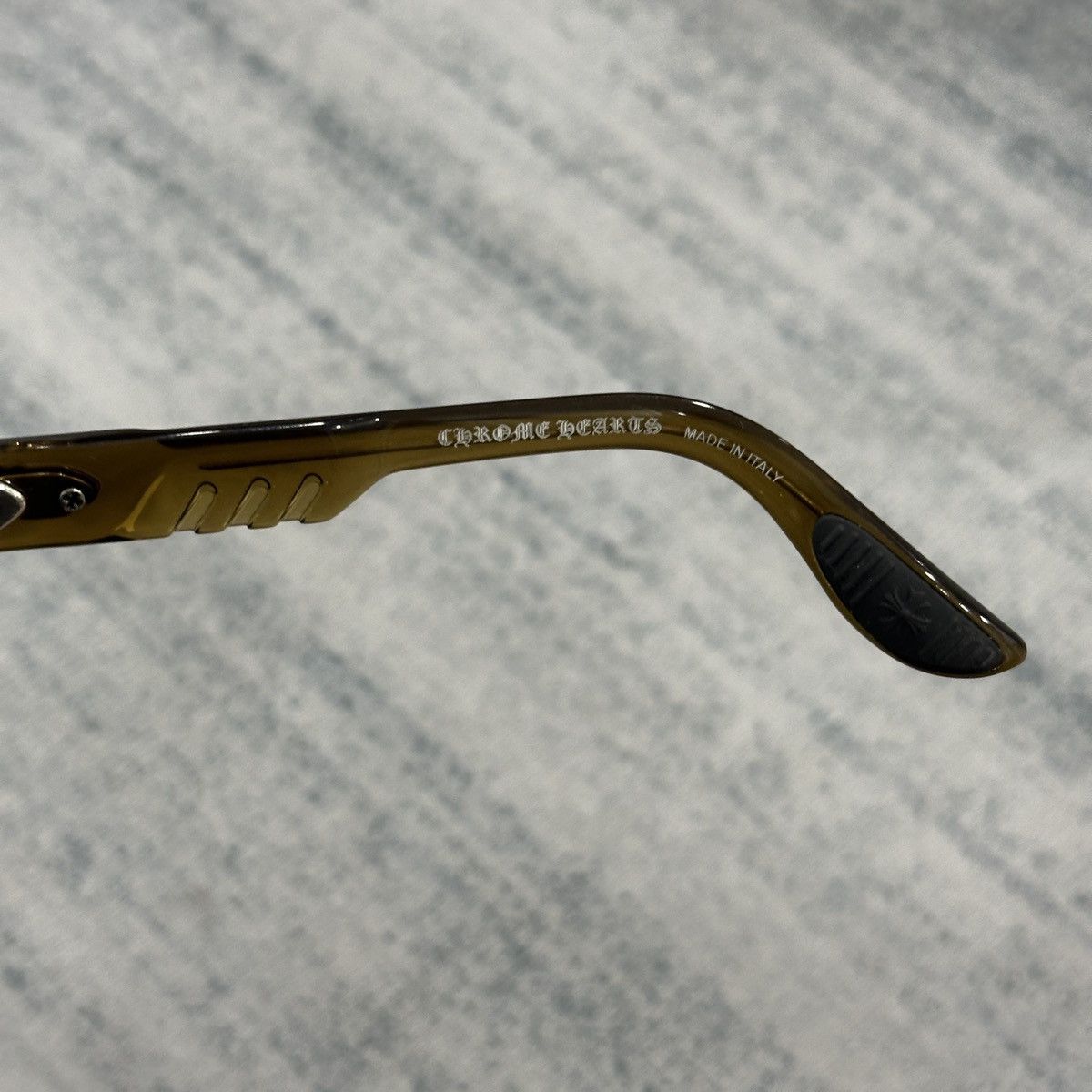 Chrome Hearts CHROME HEARTS DISCO STICK DEADWOOD SUNGLASSES Size ONE SIZE - 11 Thumbnail