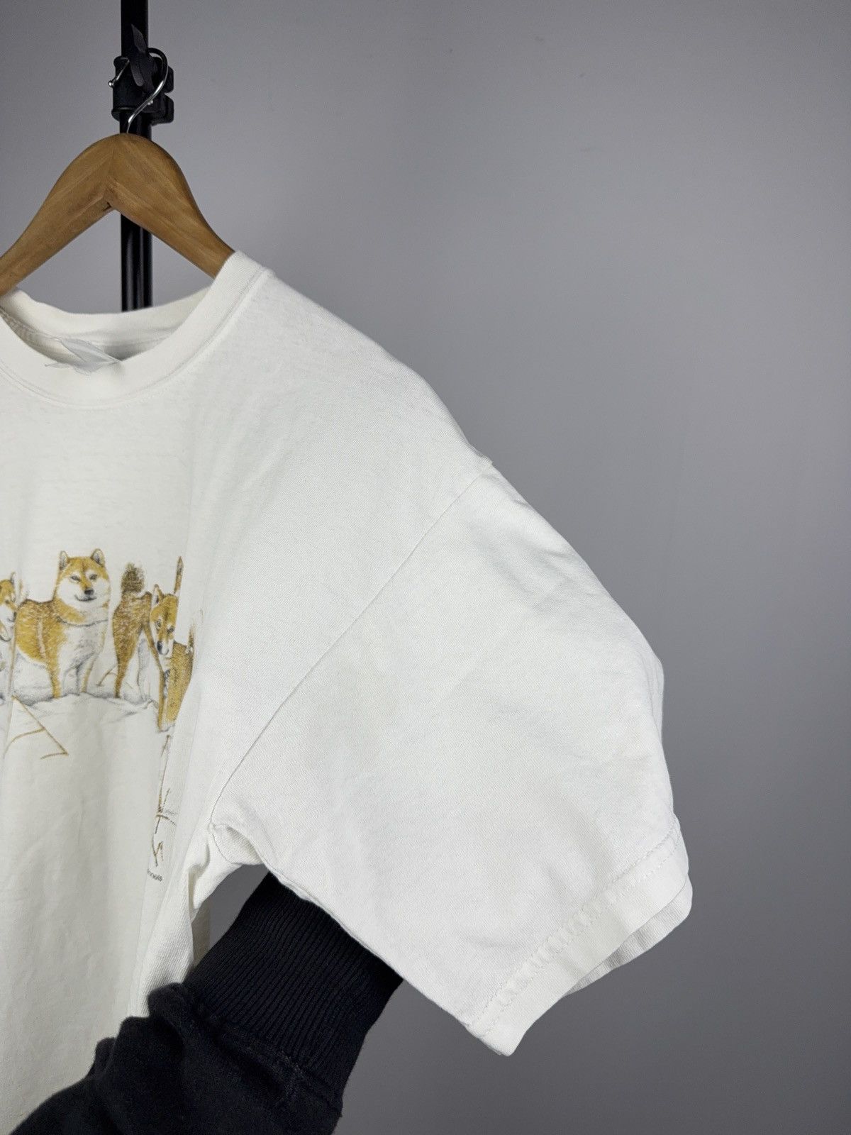 Vintage 00s Vintage Shiba Inu Dog Graphic Akashima Kennels T Shirt Size US M / EU 48-50 / 2 - 13 Thumbnail