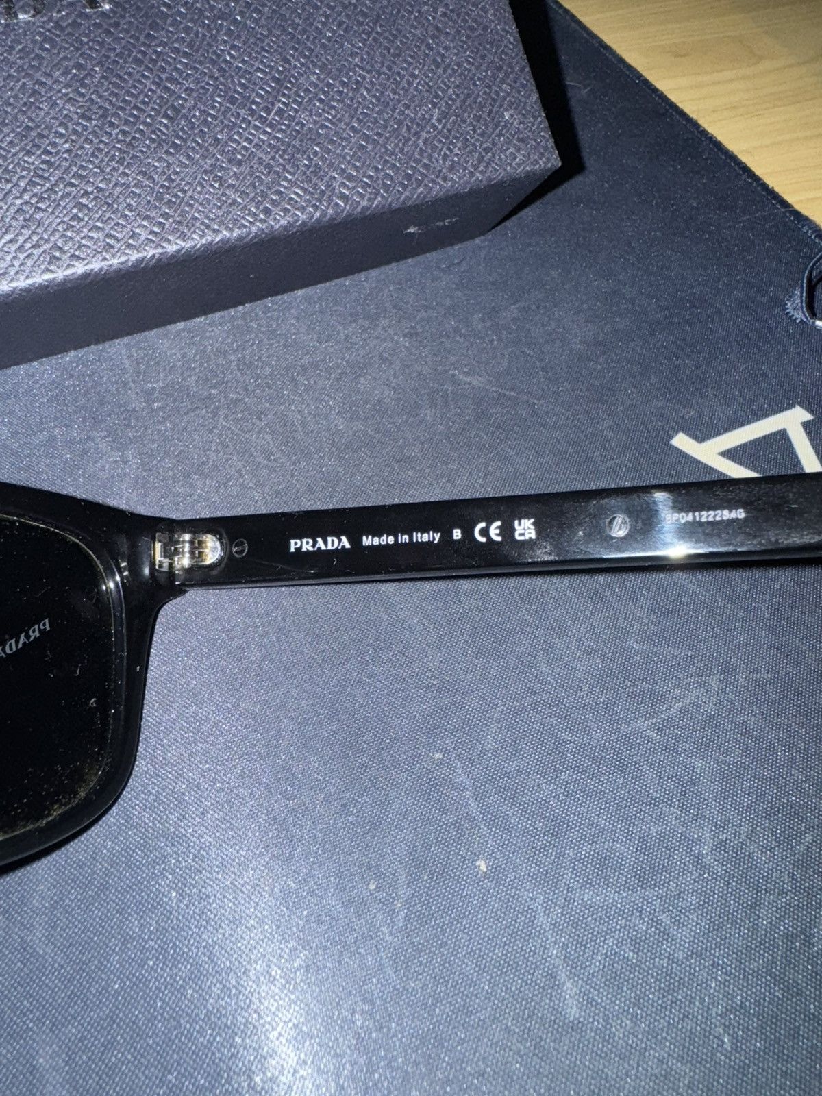 Prada PRADA SUNGLASSES WITH ICONIC METAL PLAQUE Size ONE SIZE - 2 Thumbnail