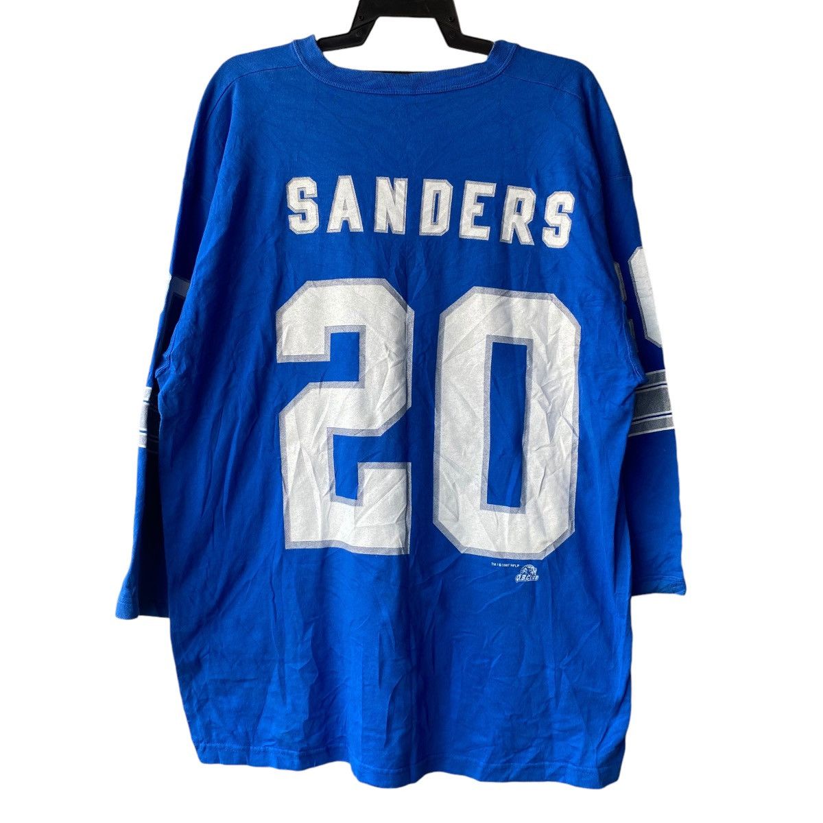 NFL Vintage 1997 Detroit Lions Barry Sanders Shirt Size US XL / EU 56 / 4 - 1 Thumbnail