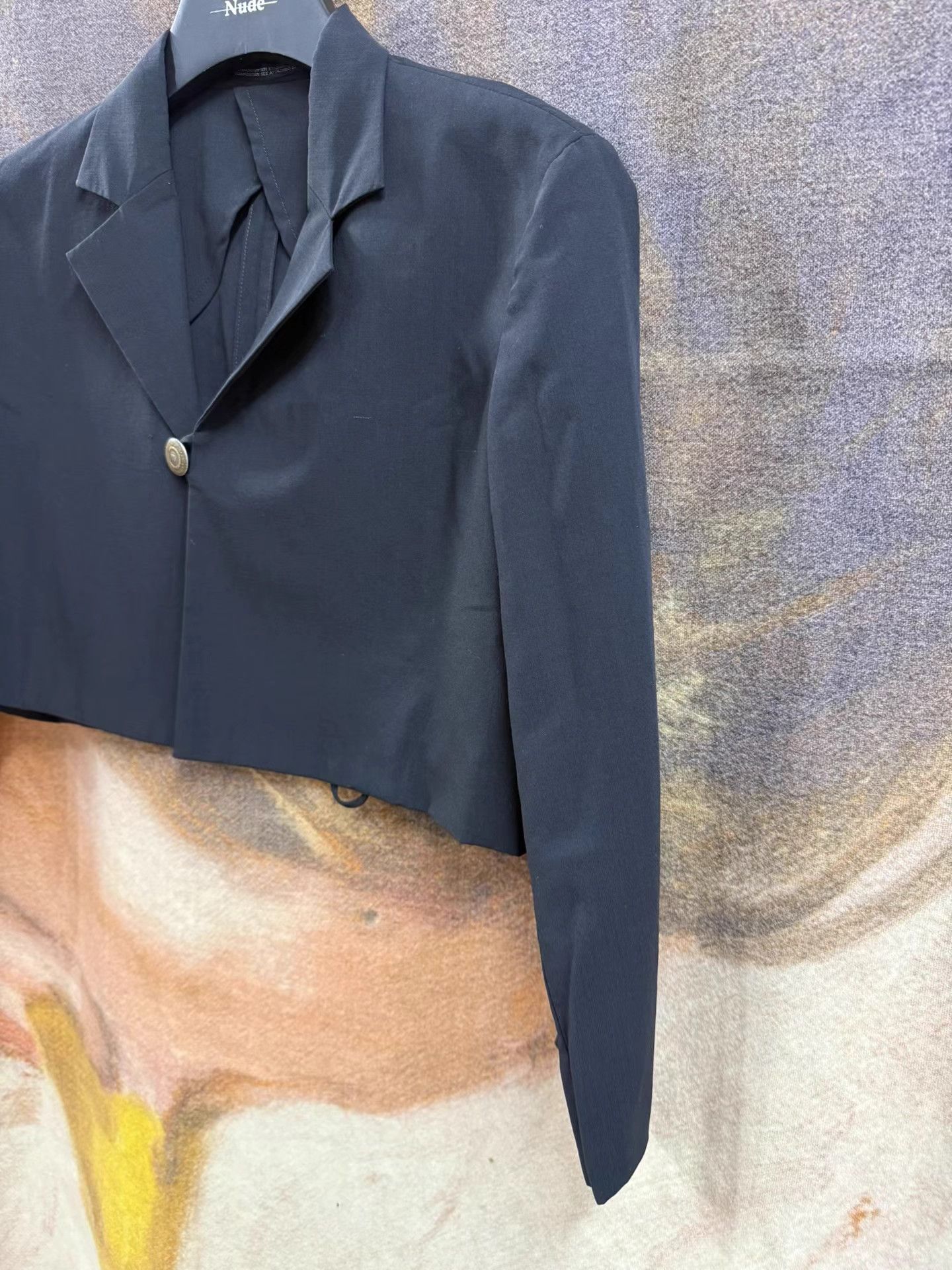 Yohji Yamamoto Yohji Yamamoto Totem Silver-Button Blazer K20 Size S / US 4 / IT 40 - 2 Thumbnail