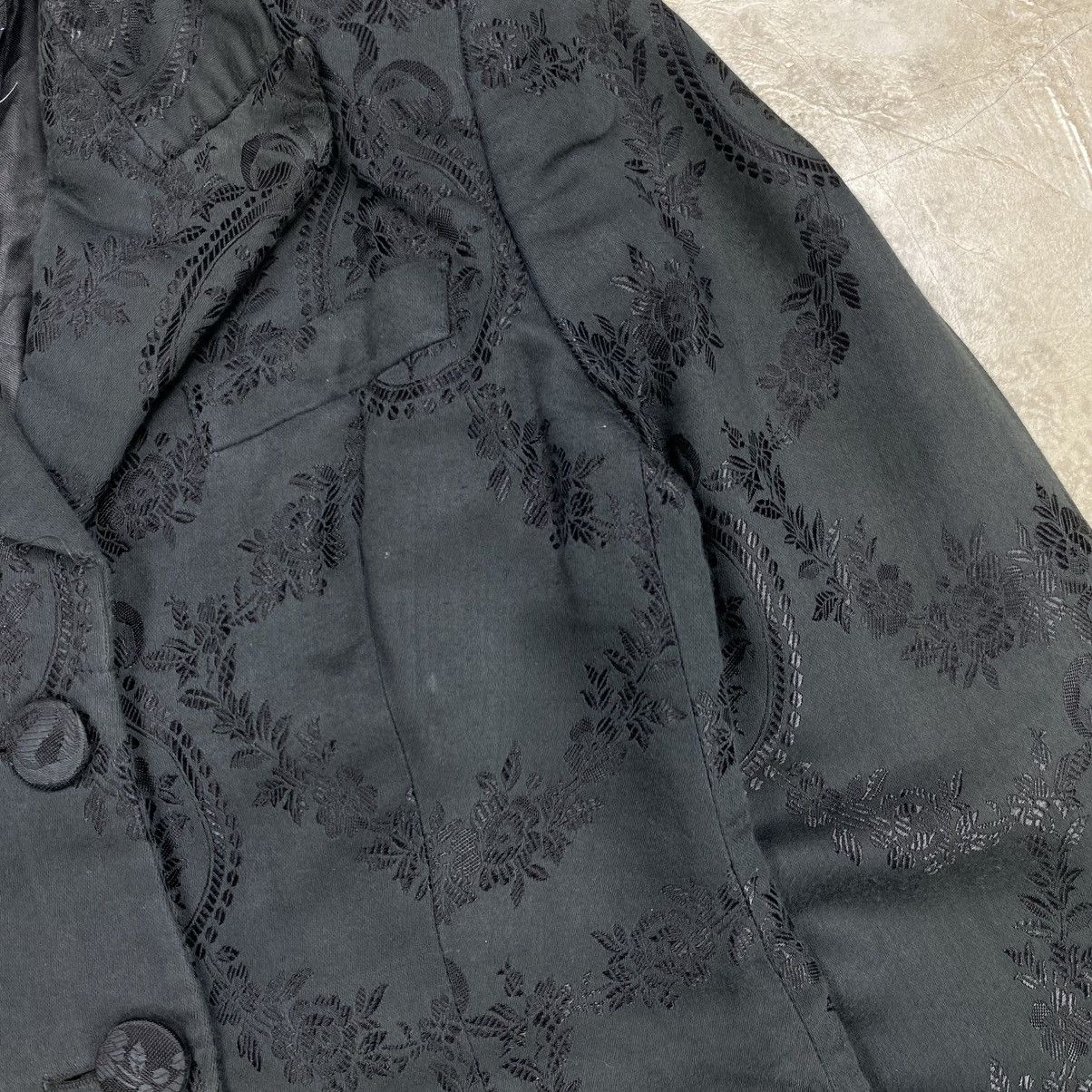 Dolce & Gabbana J&ANS Floral Lace Overlay Blazer Size L / US 10 / IT 46 - 3 Thumbnail