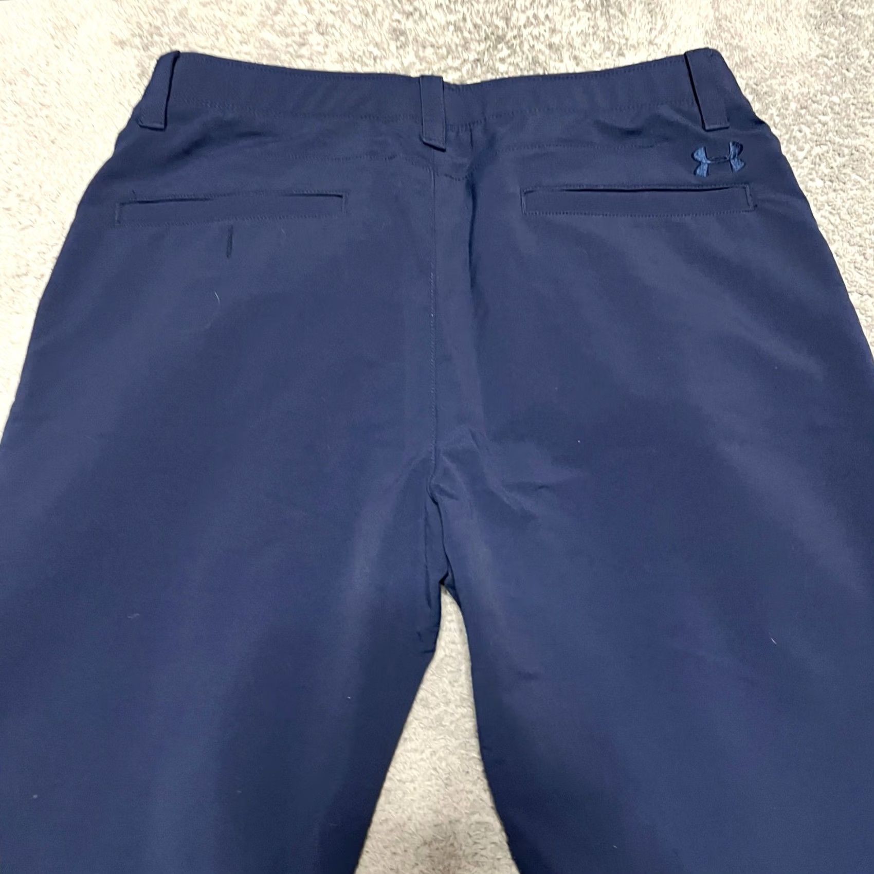 Under Armour Under Armour Pants Mens 34 x30 Match Play Golf Blue Loose 1248089 Men's Chino Golf Pants 34 Regular Blue Mens Size US 34 / EU 50 - 4 Thumbnail