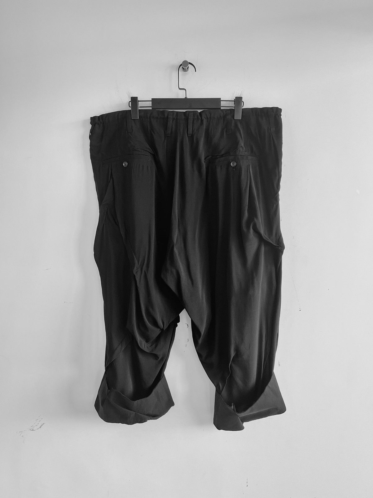 Yohji Yamamoto Pour Homme - Ta/TUXEDO RANDOM TUCK PANTS
