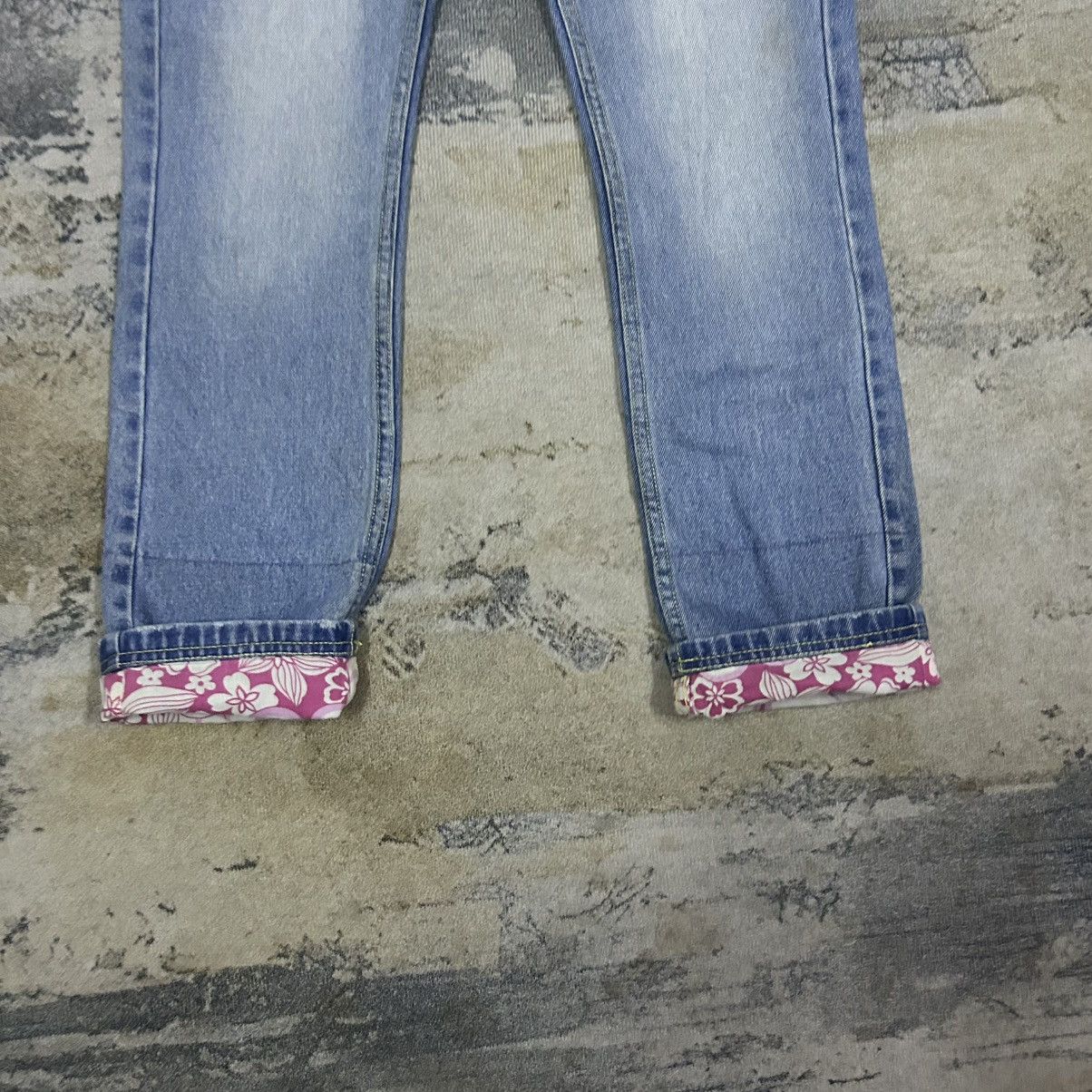 Body Glove Vintage Body Glove Flower Motive Denim Jeans Size 30" / US 8 / IT 44 - 3 Thumbnail