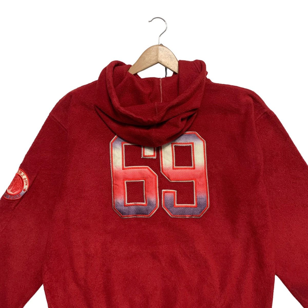 Japanese Brand Player 69 Big Logo Pullover Hoodie Size US L / EU 52-54 / 3 - 8 Thumbnail