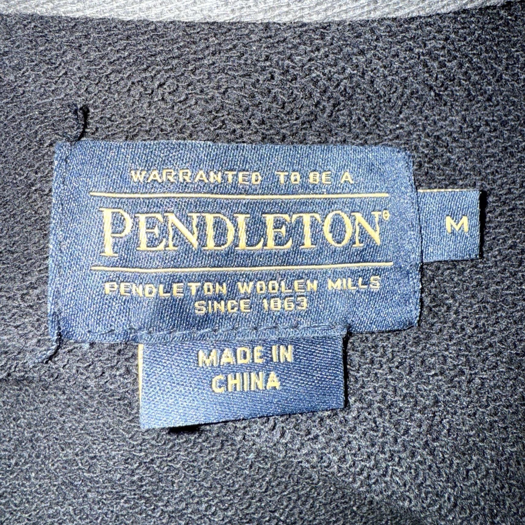 Pendleton Pendleton Sweatshirt Long Sleeve Graphic Pullover Mens M Black Size US M / EU 48-50 / 2 - 4 Thumbnail