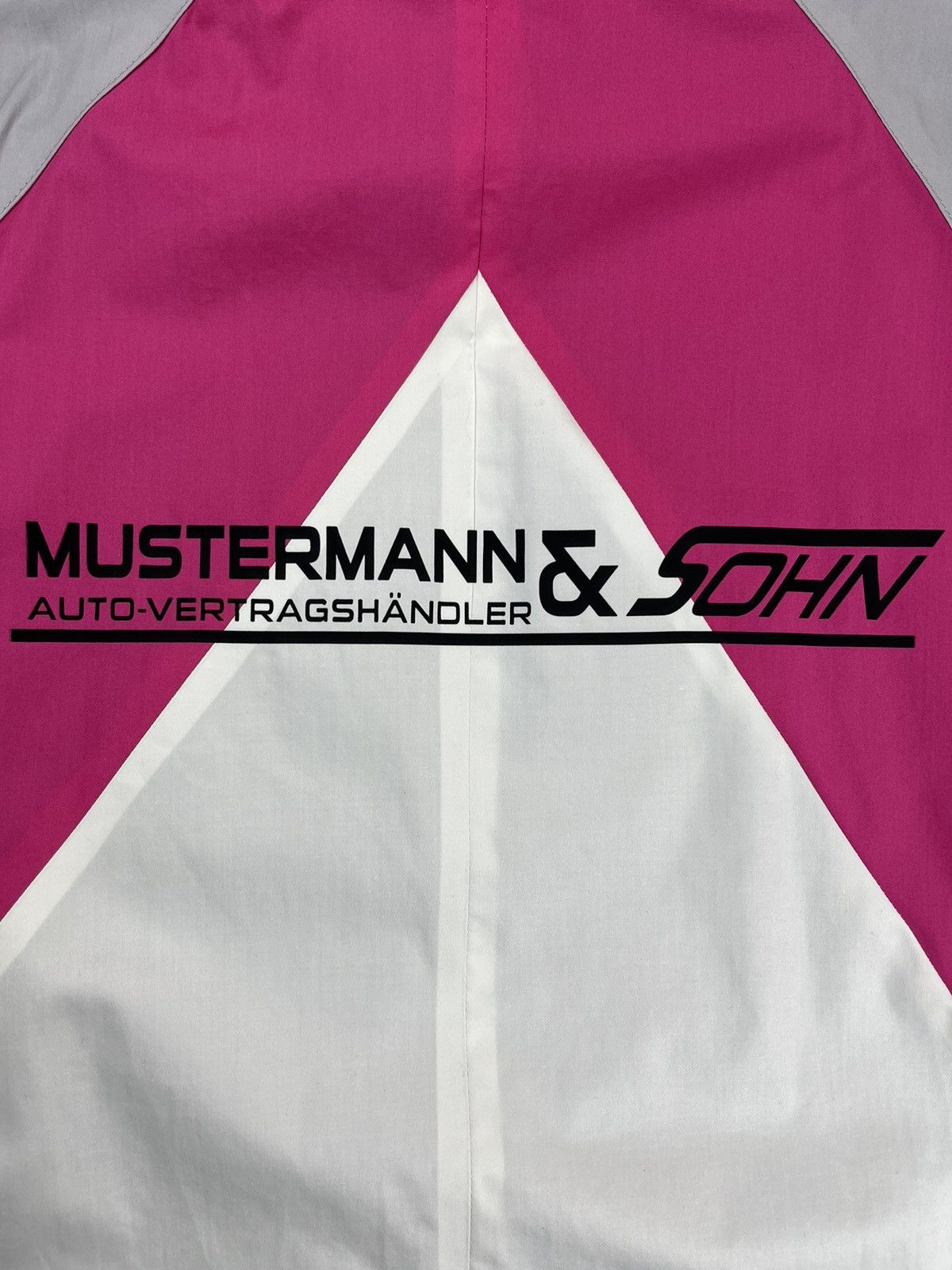 Vetements SS19 Vetements Mustermann & Sohn Pink Zip Up Track Jacket Size US S / EU 44-46 / 1 - 3 Thumbnail