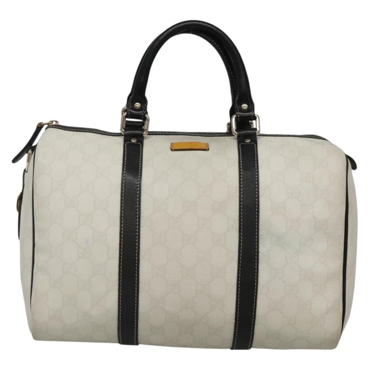 Gucci GUCCI GG Supreme Boston Bag Pvc White Gold Size ONE SIZE - 2 Thumbnail