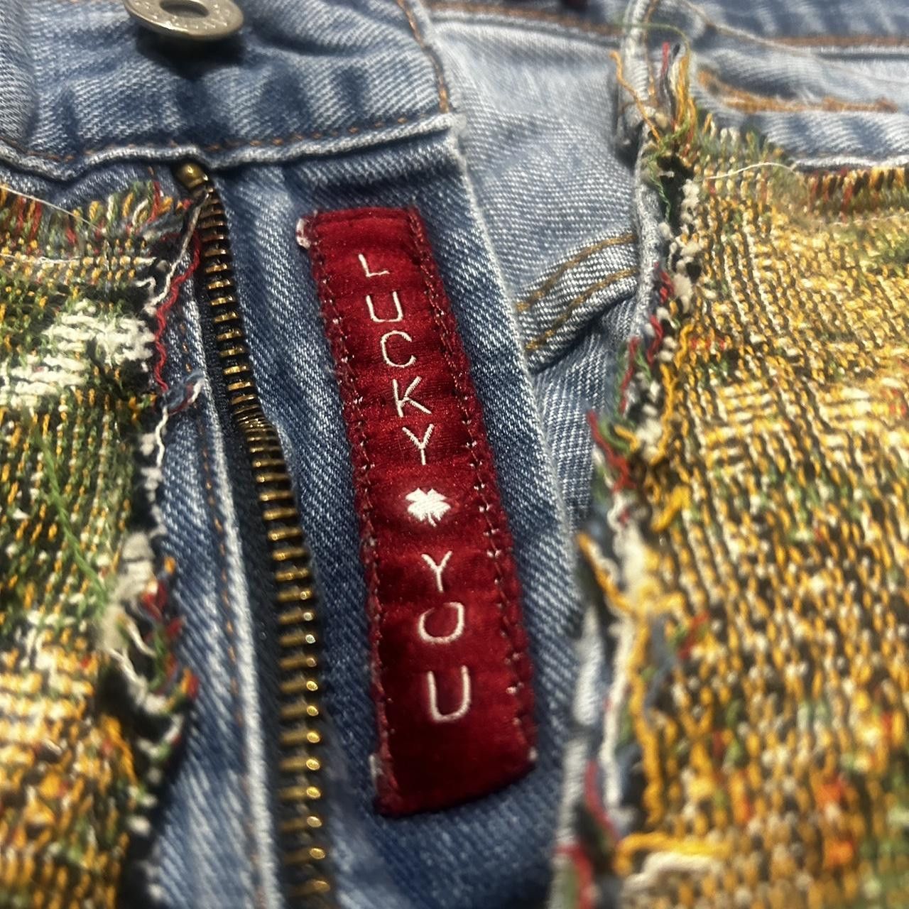 Tornado Mart 1 of 1 Custom Angel Tapestry Jeans Size US 36 / EU 52 - 4 Thumbnail