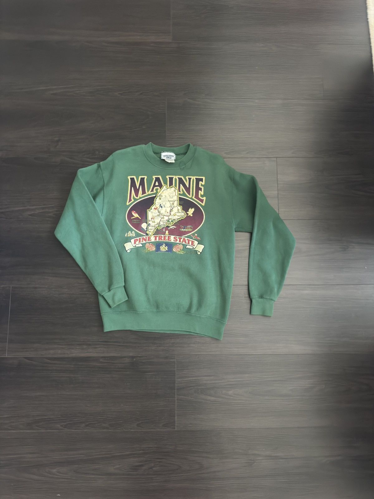 Other VTG 90s Maine Pine Tree State sweatshirt Size US S / EU 44-46 / 1 - 1 Preview