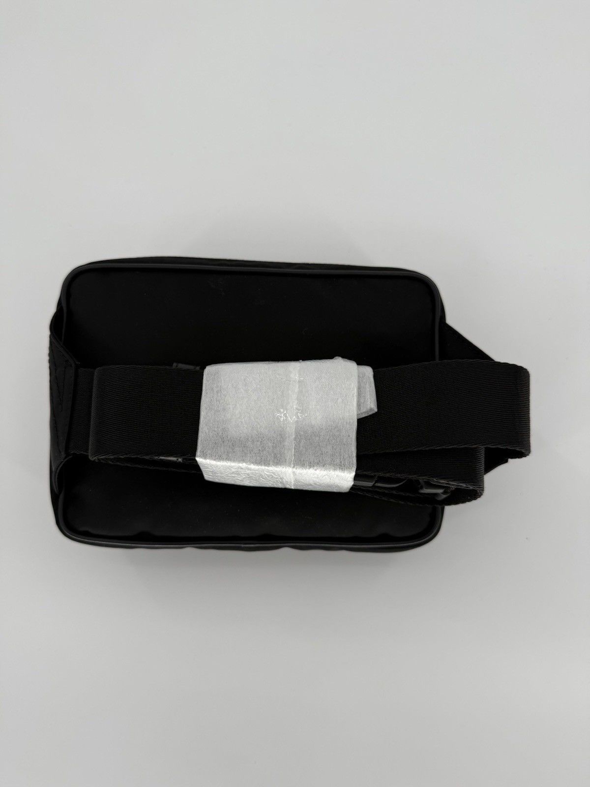 Versace Versace Medusa Plaque Nylon & Leather Belt Bag In Black New Size ONE SIZE - 4 Thumbnail
