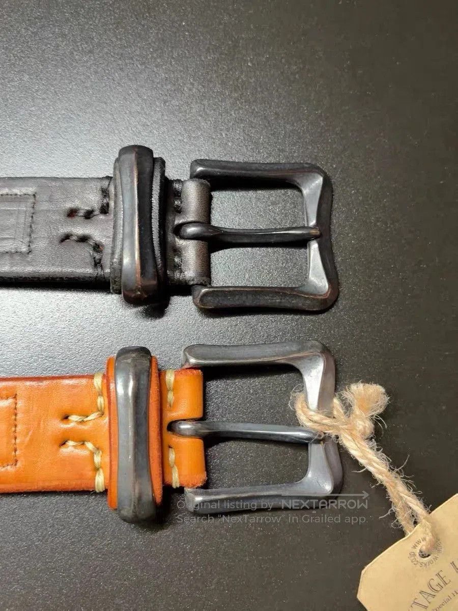 Vintage Vintage Works Leather Belt. Size ONE SIZE - 5 Thumbnail