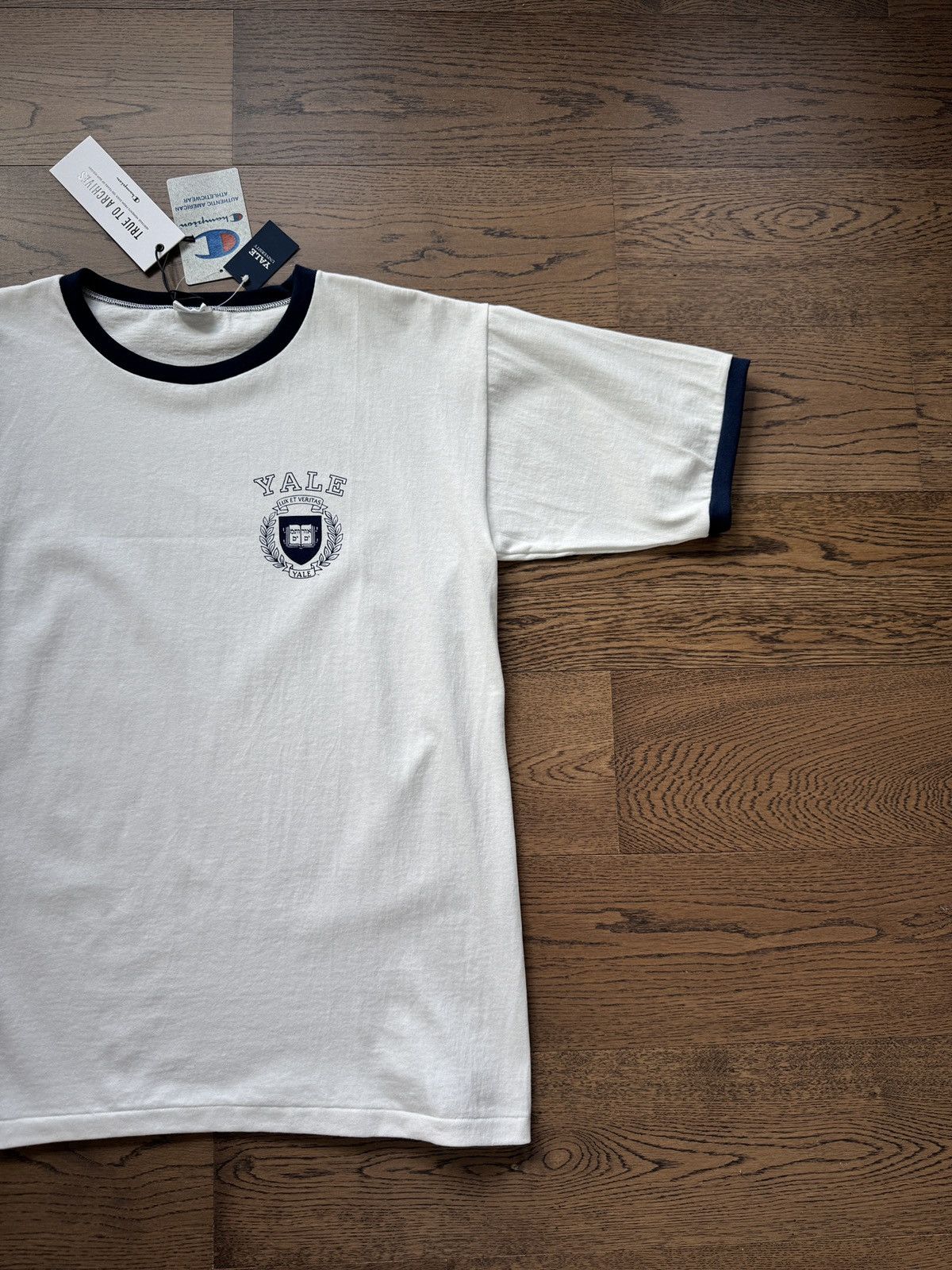 Champion Champion Japan Made True to Archives YALE University T Shirt Size US XL / EU 56 / 4 - 2 Thumbnail