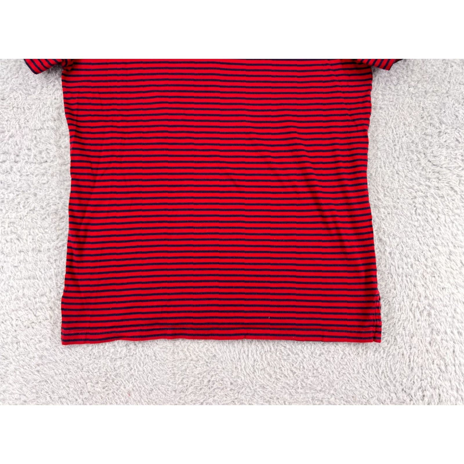 Polo Ralph Lauren VINTAGE Polo Ralph Lauren Shirt Mens Small Red Striped Anchor Logo Pocket Golf Golfer Size US S / EU 44-46 / 1 - 7 Thumbnail