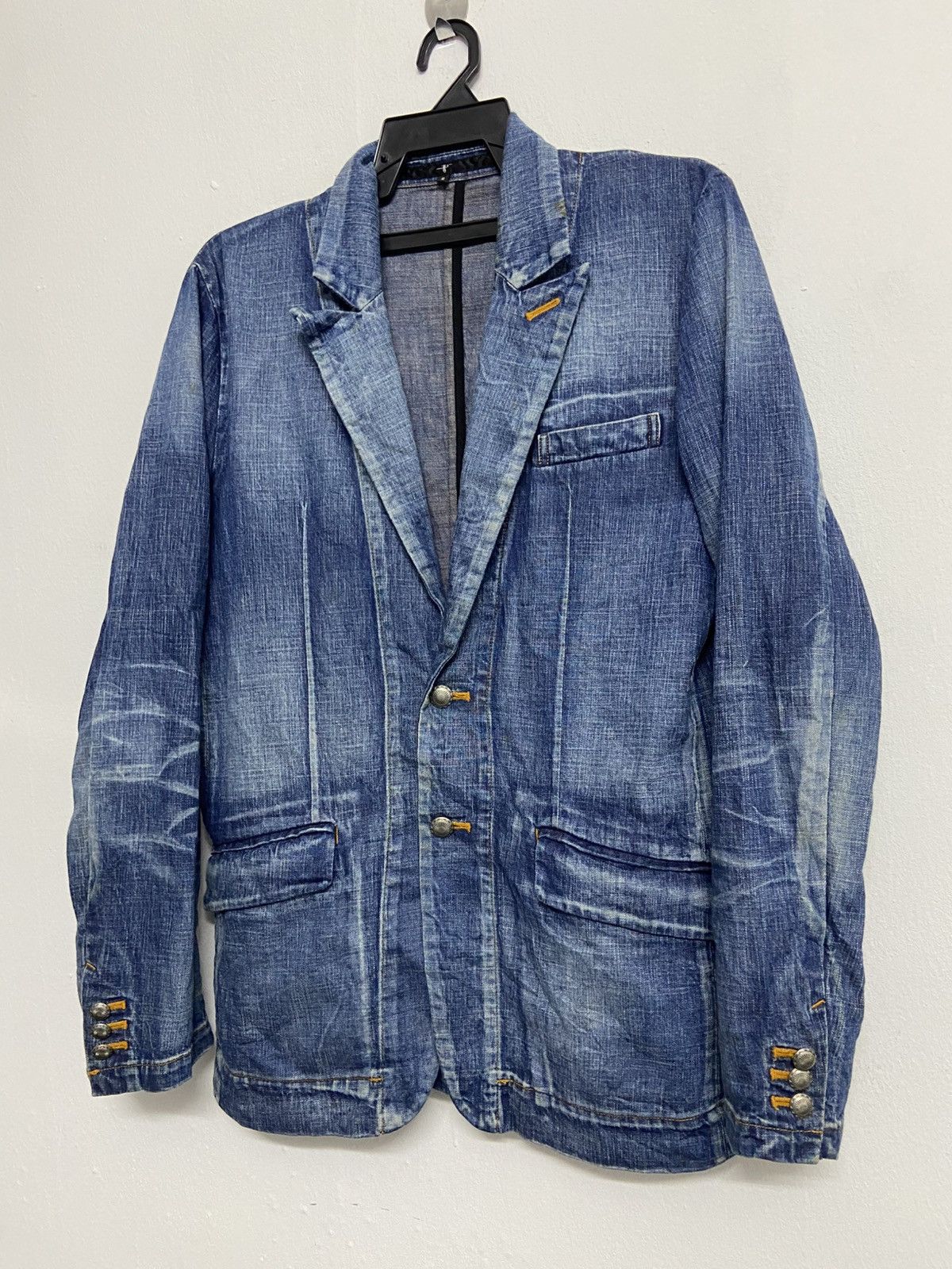 If Six Was Nine NO.ID Japanese brand Light denim Jacket Size US M / EU 48-50 / 2 - 5 Thumbnail