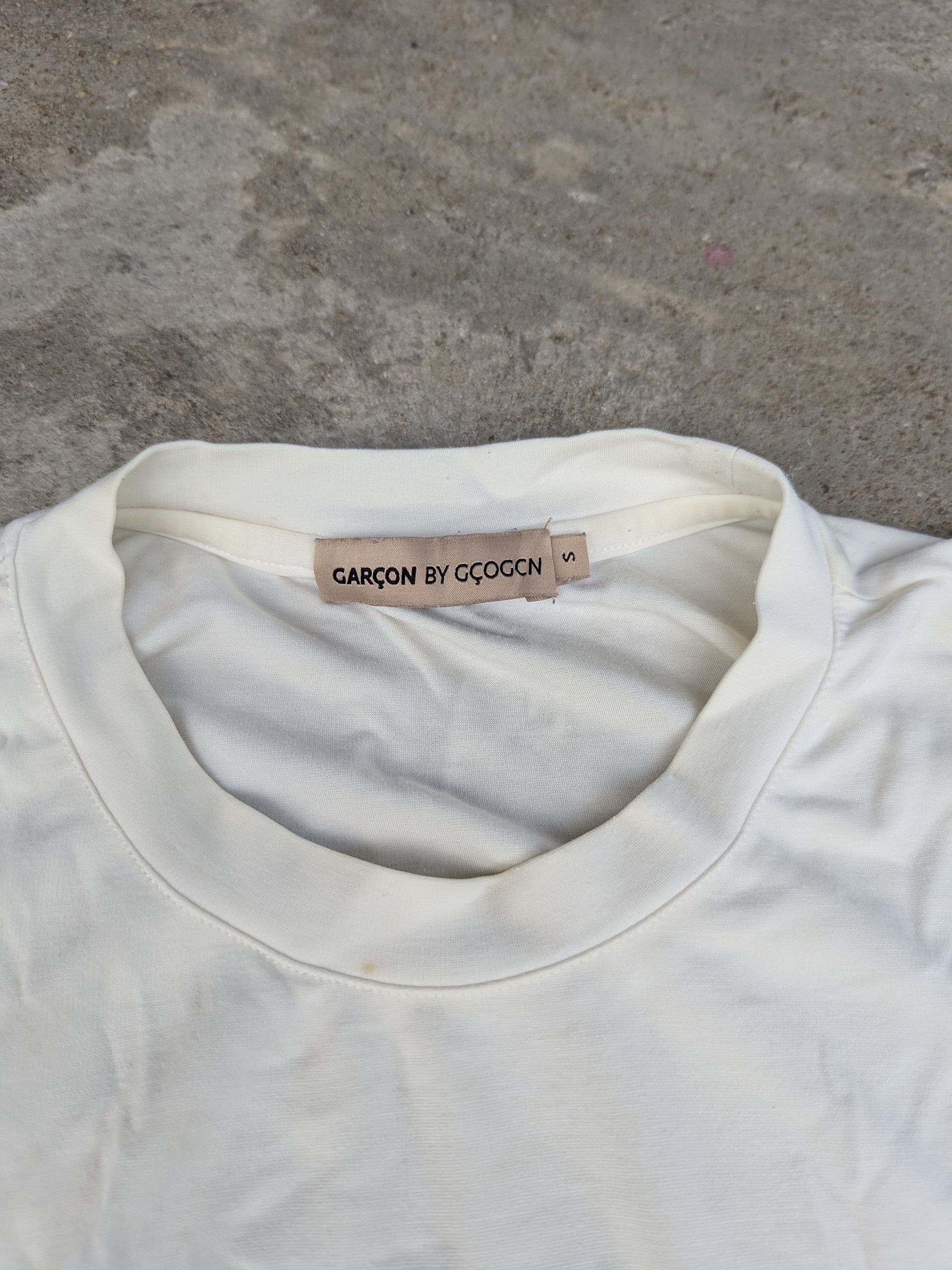 Japanese Brand Vintage 1990s Garcon Go West Embroidered T Shirt Size US M / EU 48-50 / 2 - 6 Thumbnail