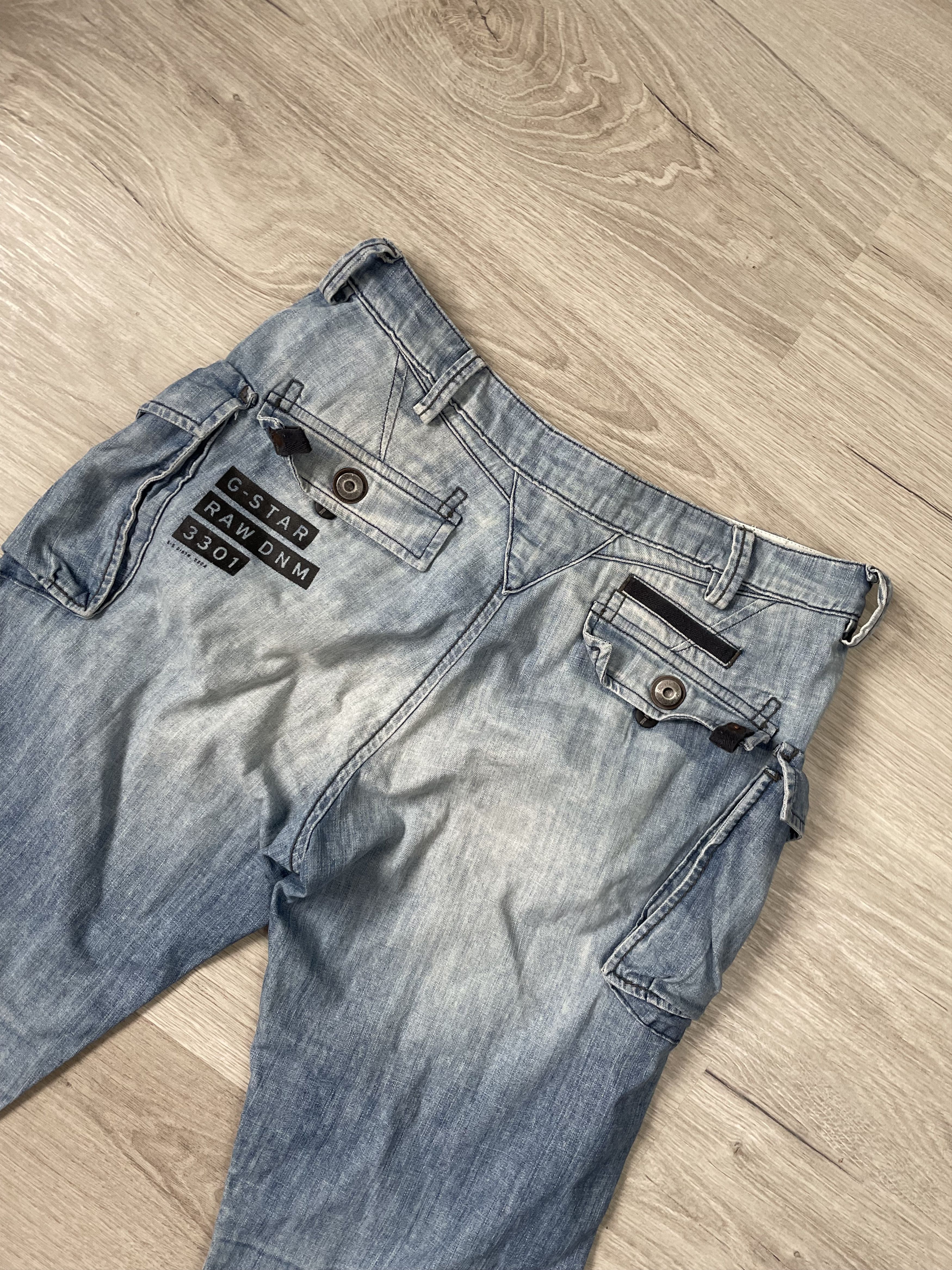 G-Star × Vintage MENS BLUE JEANS RARE G STAR RAW Size US 33 - 9 Thumbnail