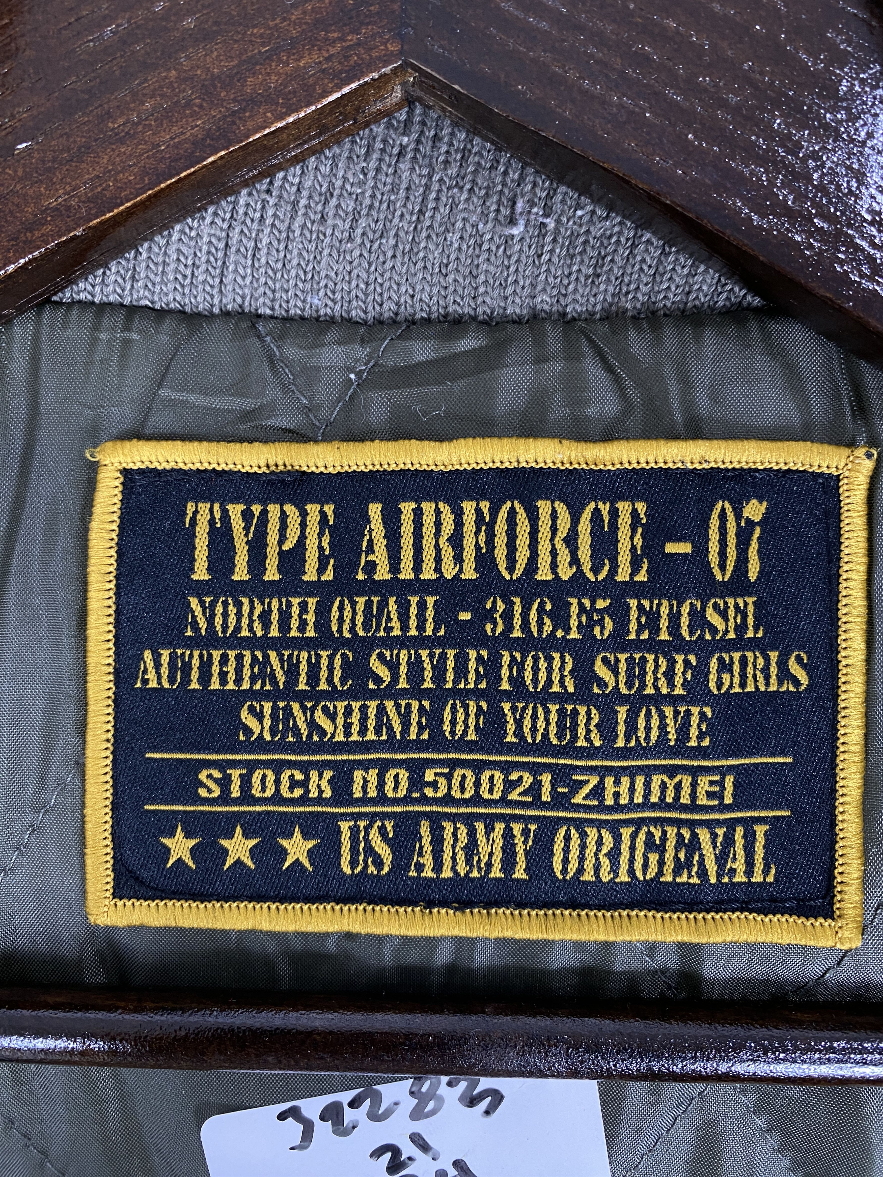 Vintage Vintage US Army Air Force Hoodie Jacket J2283 Size US S / EU 44-46 / 1 - 9 Thumbnail
