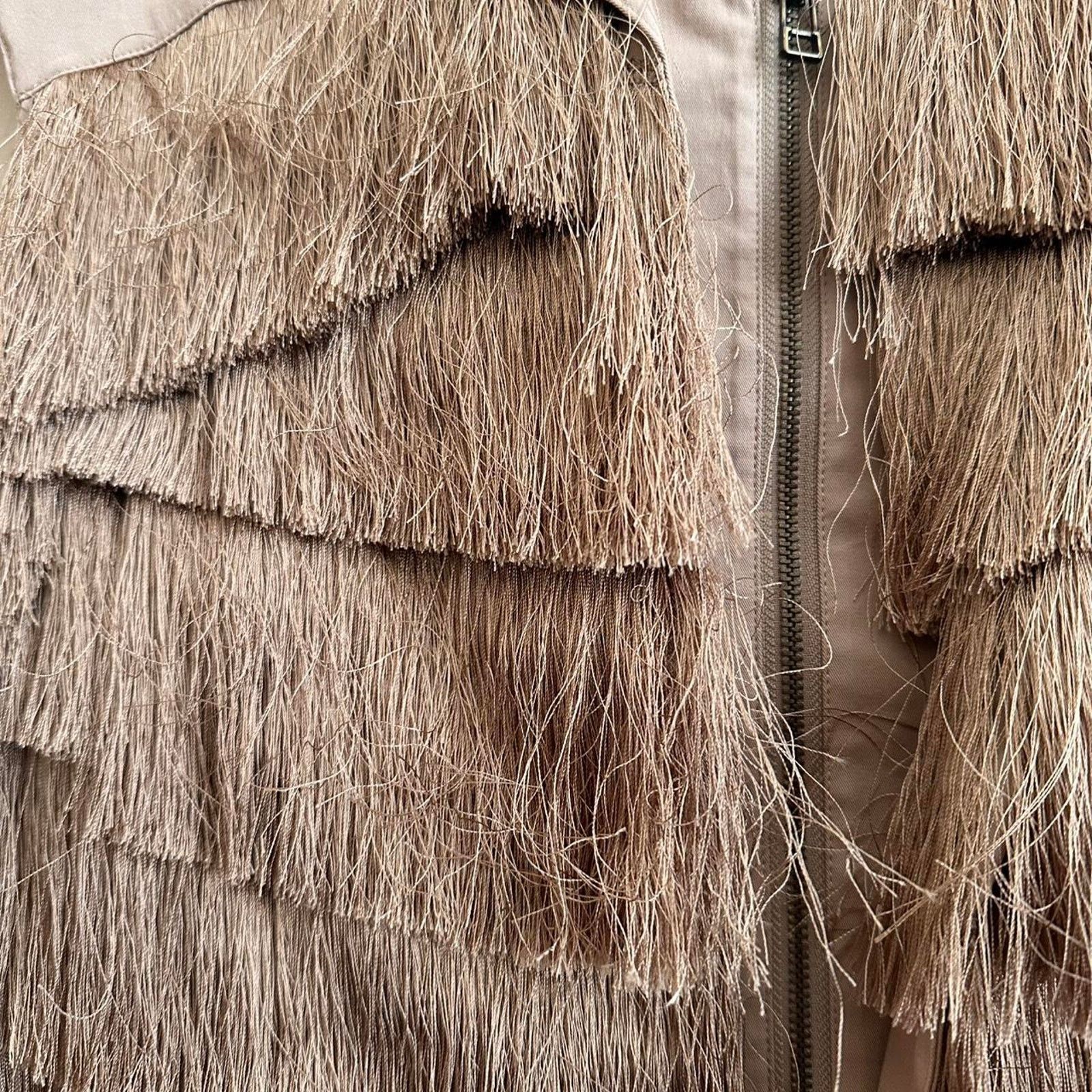 Vintage Robert Rodriguez Fringe Cropped Western Vest Size 12 Size XL / US 12-14 / IT 48-50 - 3 Thumbnail