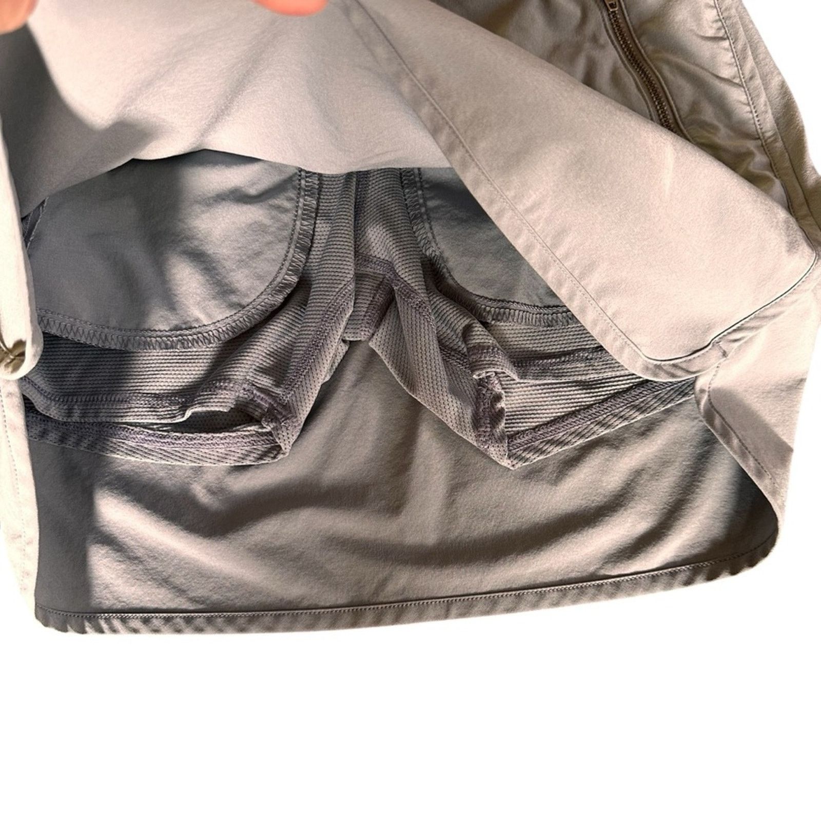 Athleta Athleta Stretch-In Skort – Gray – Size XS – EUC Size 26" / US 2 / IT 38 - 5 Thumbnail