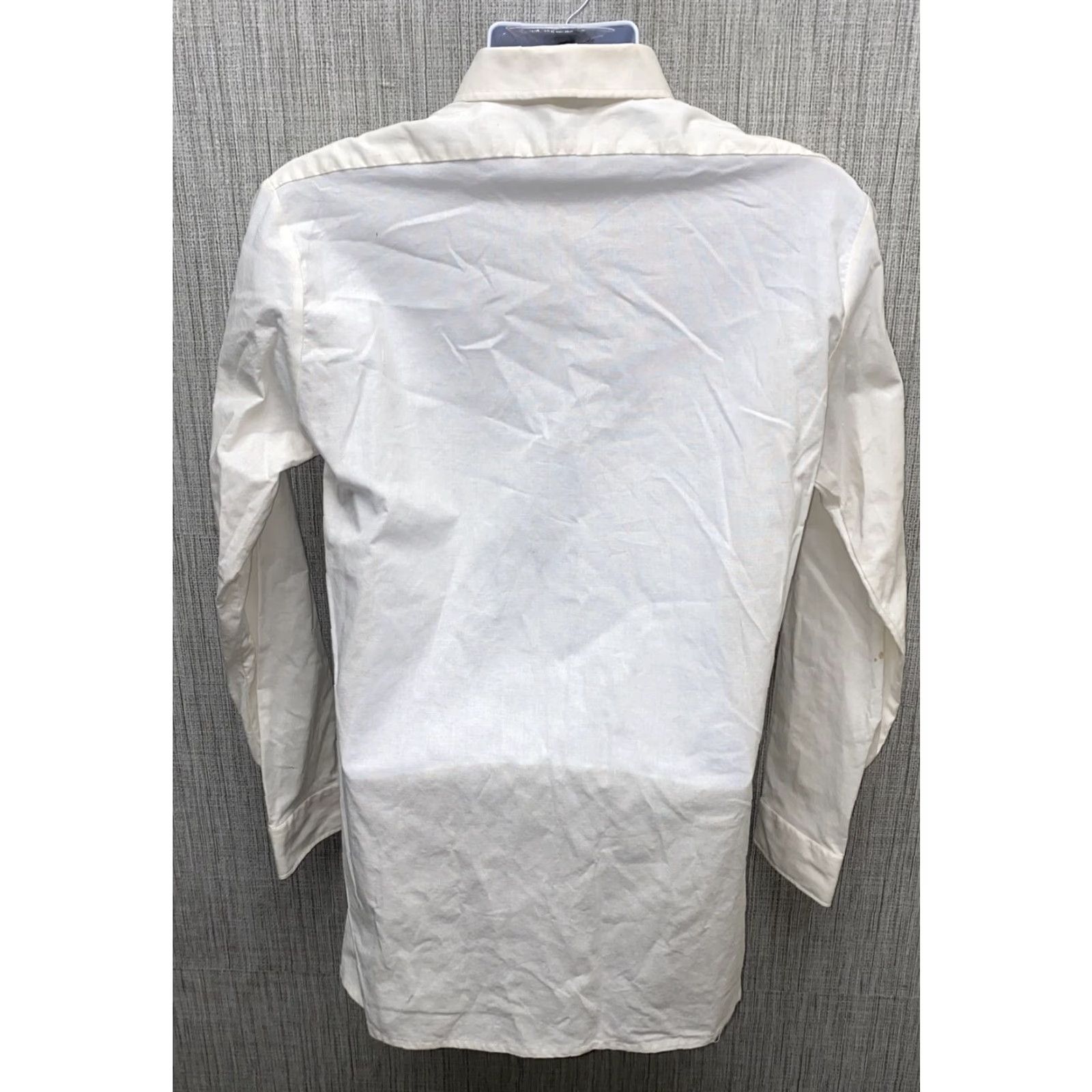 Vintage Hammerschmid Mens Long Sleeve Cotton Button-Down Shirt Size 40/M White Size US M / EU 48-50 / 2 - 5 Thumbnail