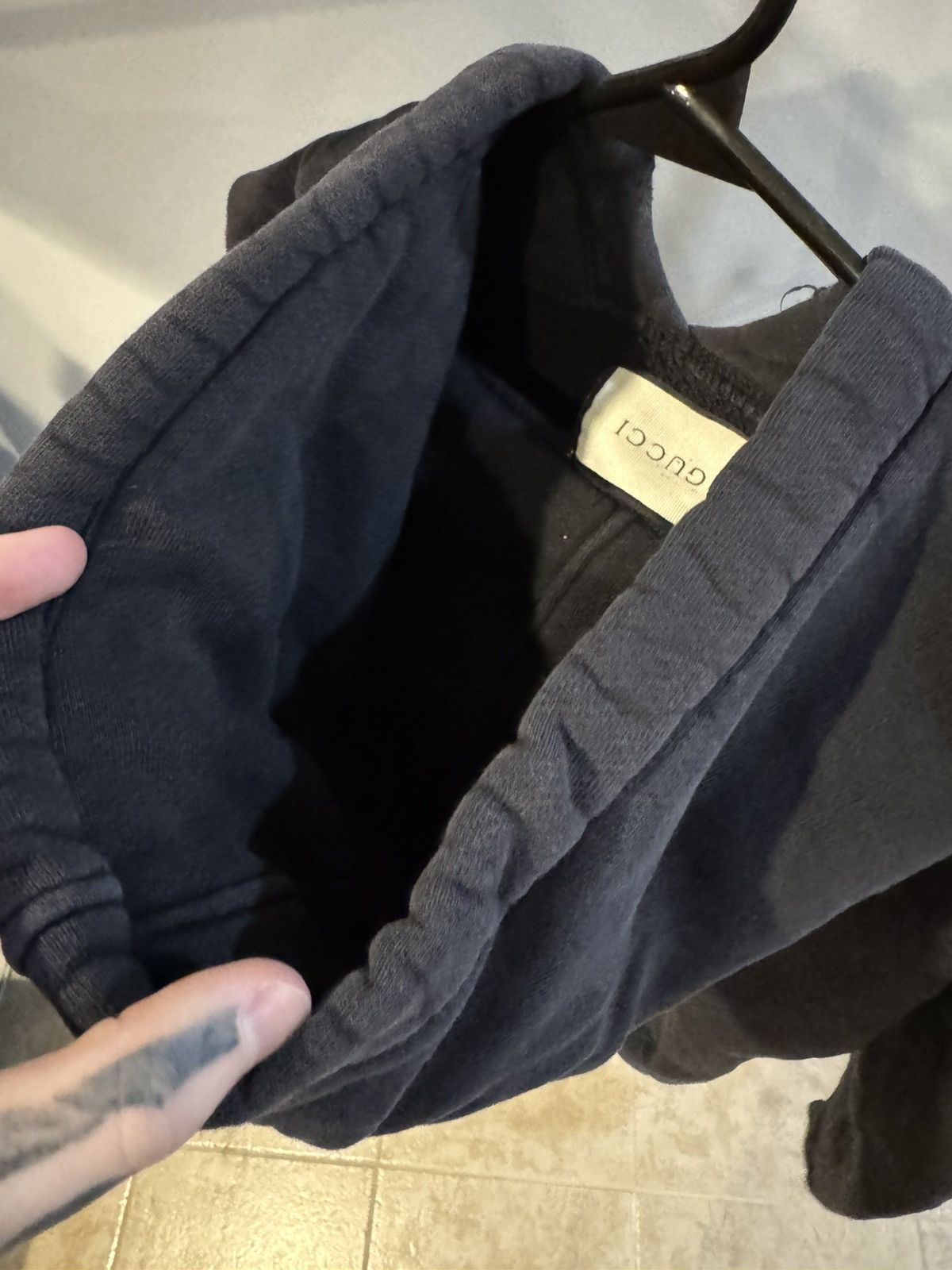 Gucci Gucci Logo Hoodie Size US M / EU 48-50 / 2 - 6 Thumbnail