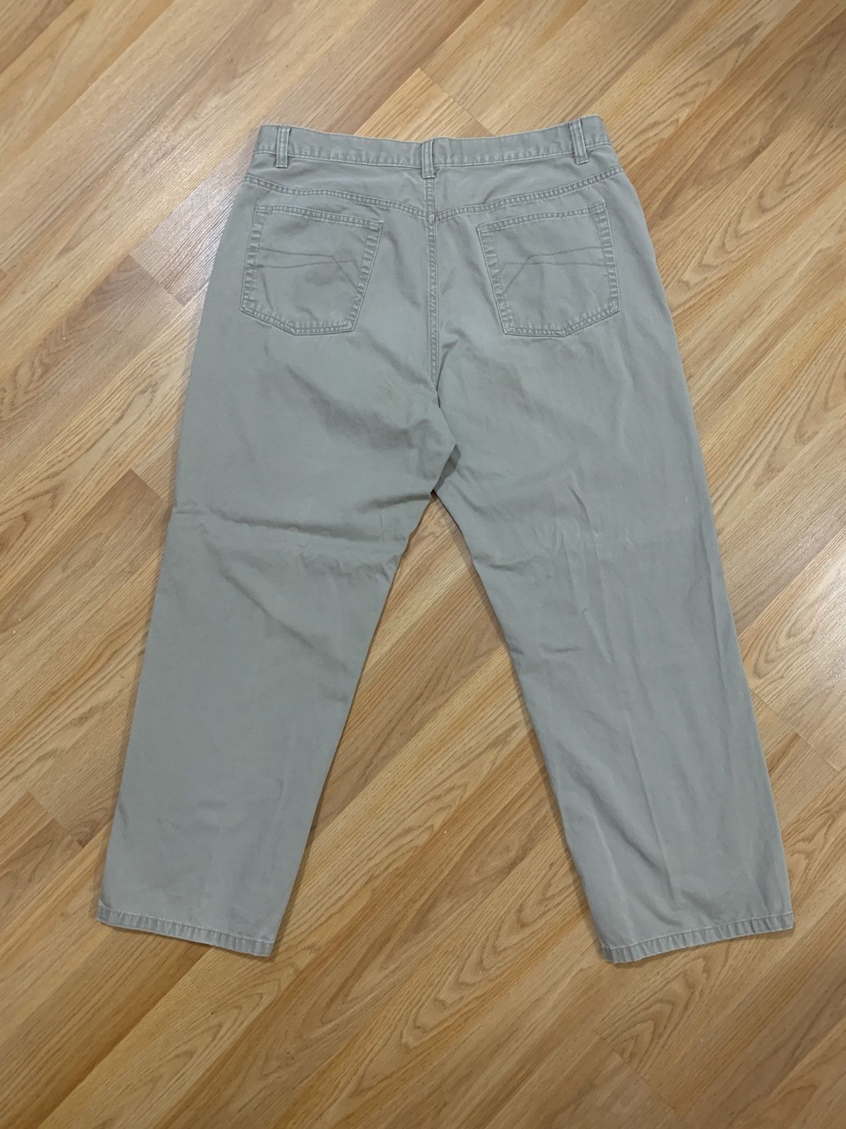 Van Heusen × Vintage 36x29 - Van Heusen 5-Pocket Flat Front Baggy Fit Faded Jean Size US 36 / EU 52 - 2 Thumbnail