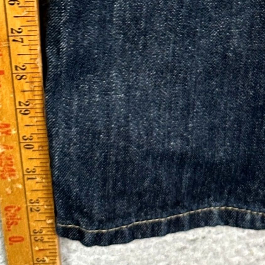 Levi's VINTAGE? Levi's 514 Jeans Mens 34X34 Blue Straight Regular Denim Five-Pocket Dark Wash Jeans 34 Mens Blue Straight 514 Levi's Women Size US 34 / EU 50 - 7 Thumbnail