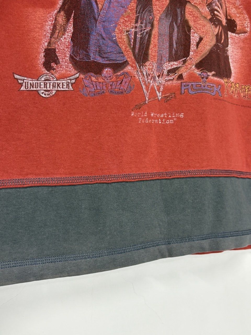 WWF Vintage 2000s WWE Wrestlemania Tee Stone Cold The Rock Kane Size US S / EU 44-46 / 1 - 10 Thumbnail