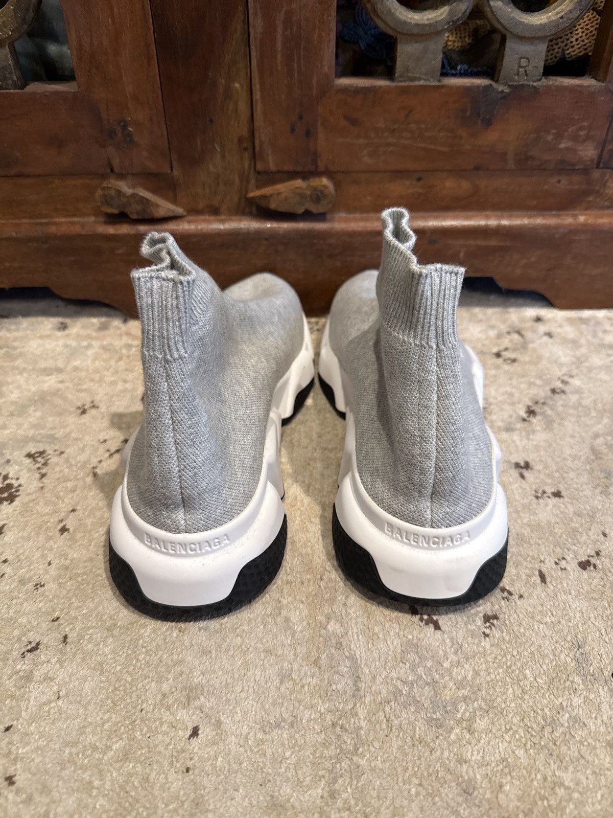 Balenciaga Gray Balenciaga slip on shies Size US 7 / IT 37 - 3 Thumbnail