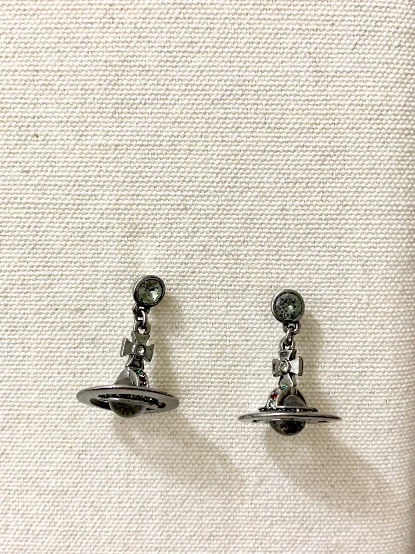 Vivienne Westwood vivienne westwood small black orb earrings Size ONE SIZE - 1 Thumbnail
