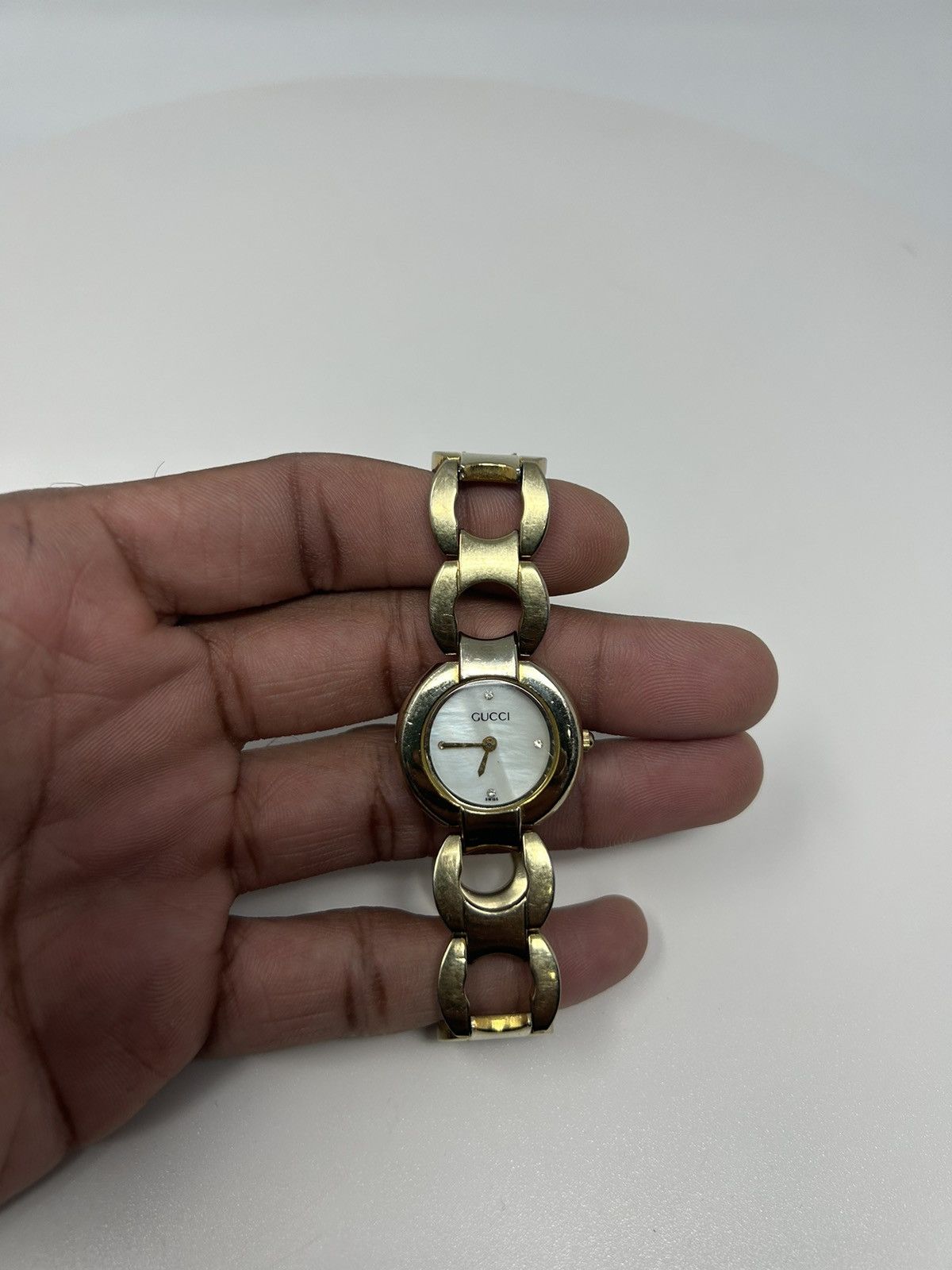 image of VTG Gucci Watch in Gold, Women's