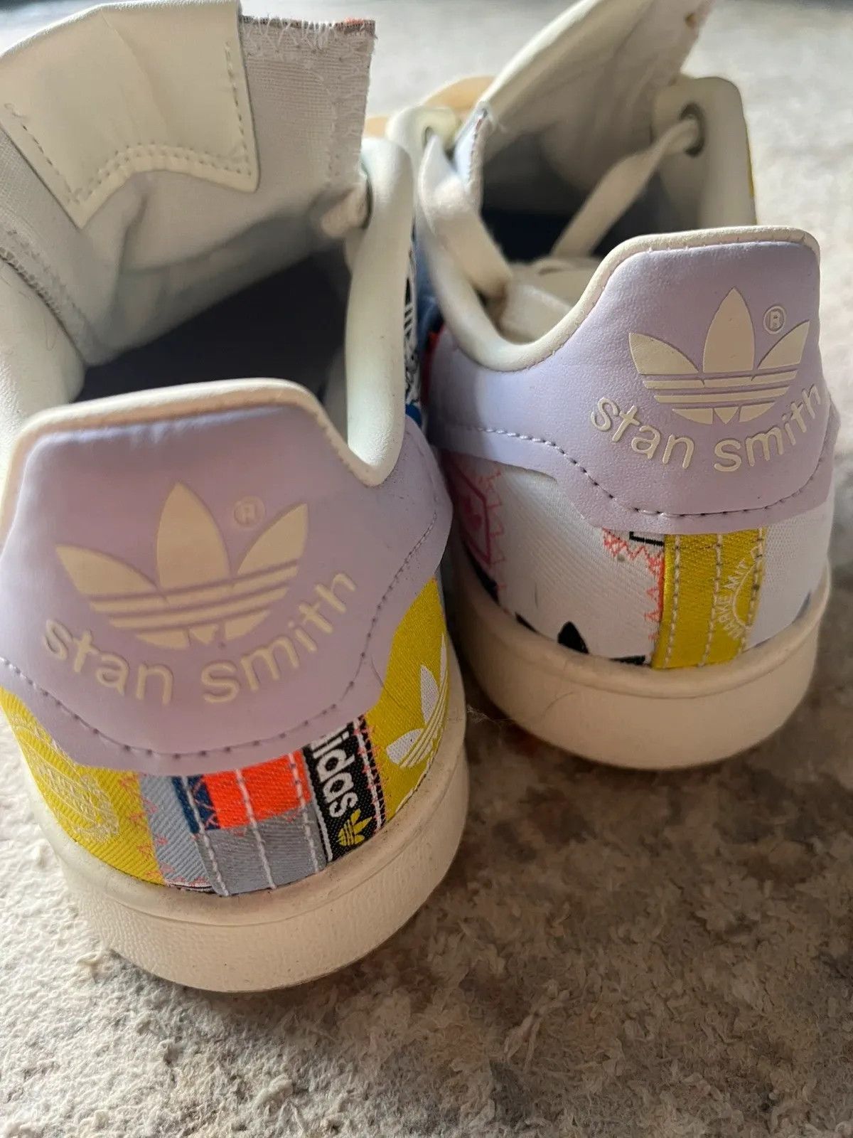 Adidas Adidas Stan Smith Primegreen Sz U 5.5 EUR 36.5 Patchwork Size US 5.5 / IT 35.5 - 11 Thumbnail