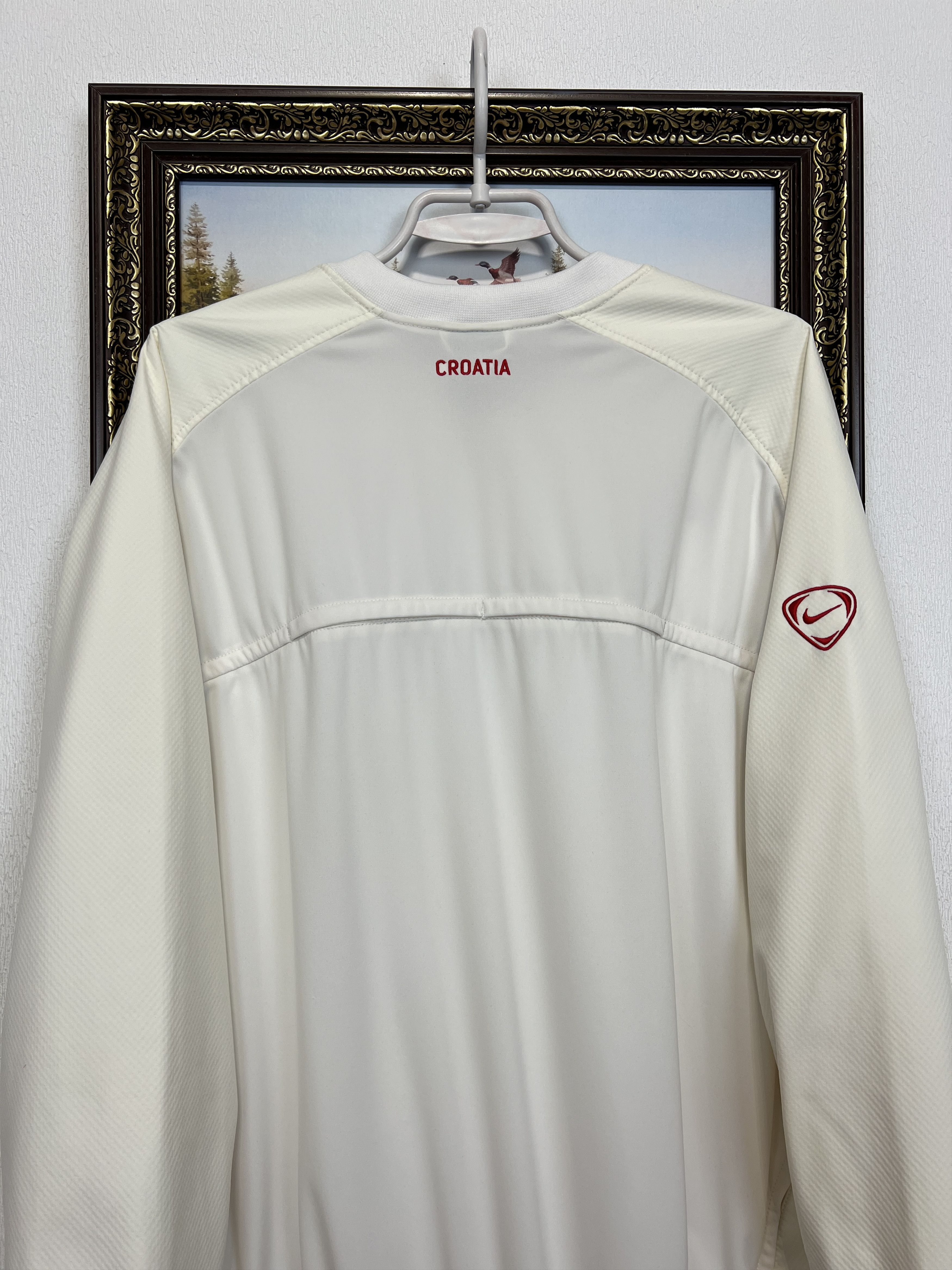 Nike Croatia Football Train Sweatshirt Jacket Player Issue Size US XL / EU 56 / 4 - 9 Thumbnail