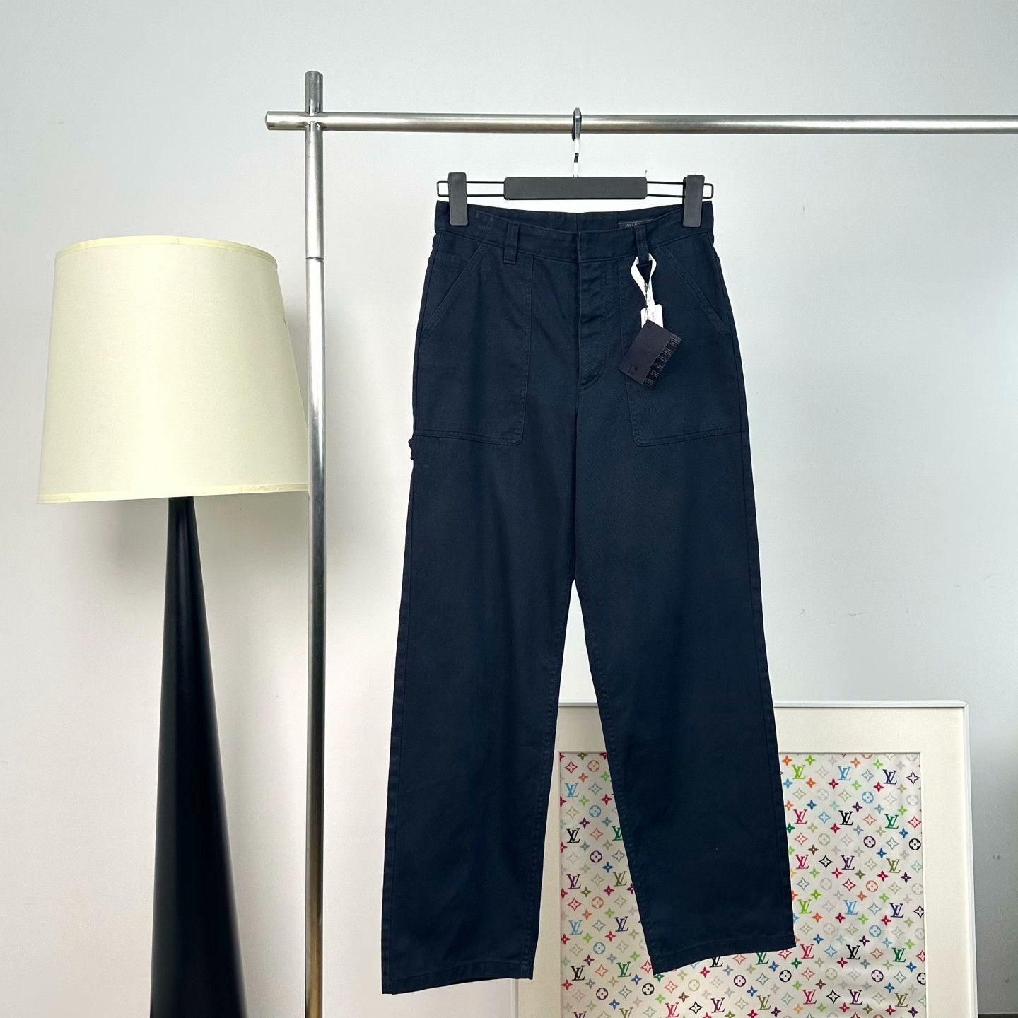 Prada Prada Cargo Blue Casual Pants 30 Men Size US 30 / EU 46 - 1 Thumbnail