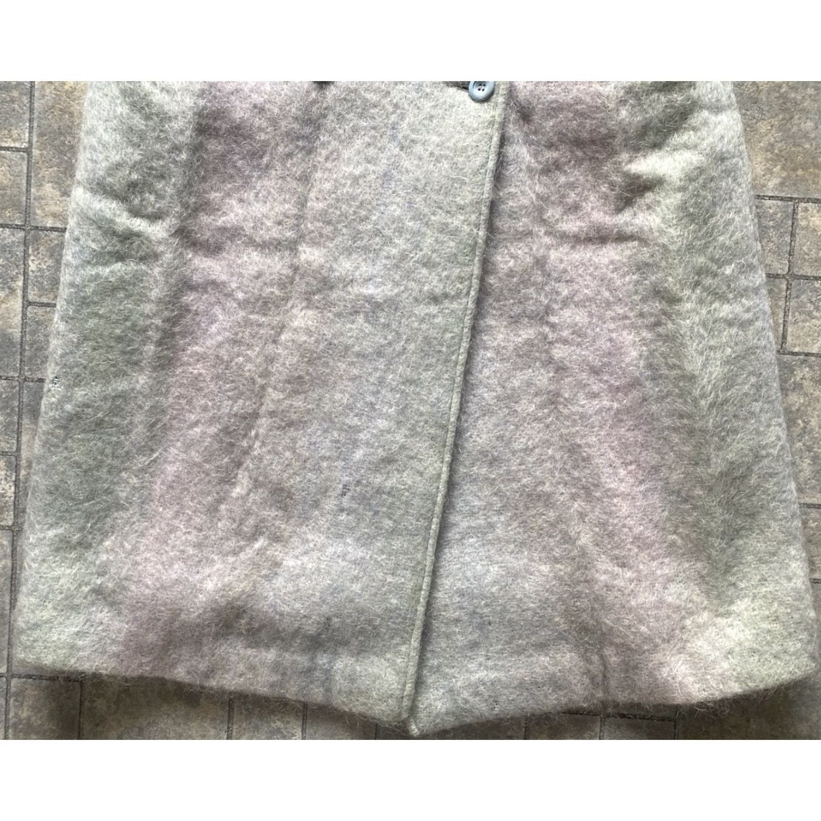 Vintage Avoca Handweavers Women’s Size Medium Coat Mohair Wool Nylon Made In Ireland Womens Size M / US 6-8 / IT 42-44 - 2 Thumbnail