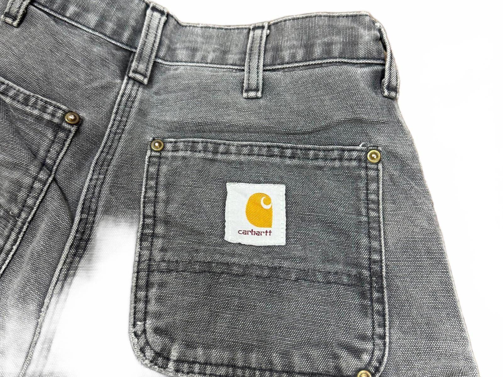 Carhartt Carhartt Men's Carpenter Grey Denim Pants 28X32 Size US 28 / EU 44 - 2 Thumbnail