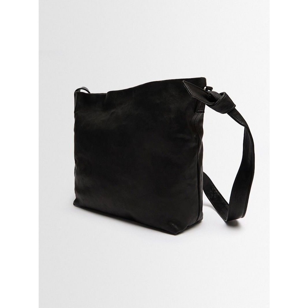 Ann Demeulemeester Ann Demeulemeester Runa Medium Soft Black Leather Shoulder B Size ONE SIZE - 2 Thumbnail