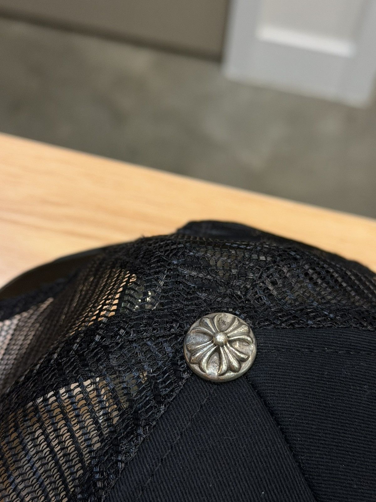 Chrome Hearts CH Matty Boy Leather Heart Patch Trucker Hat Size ONE SIZE - 3 Thumbnail