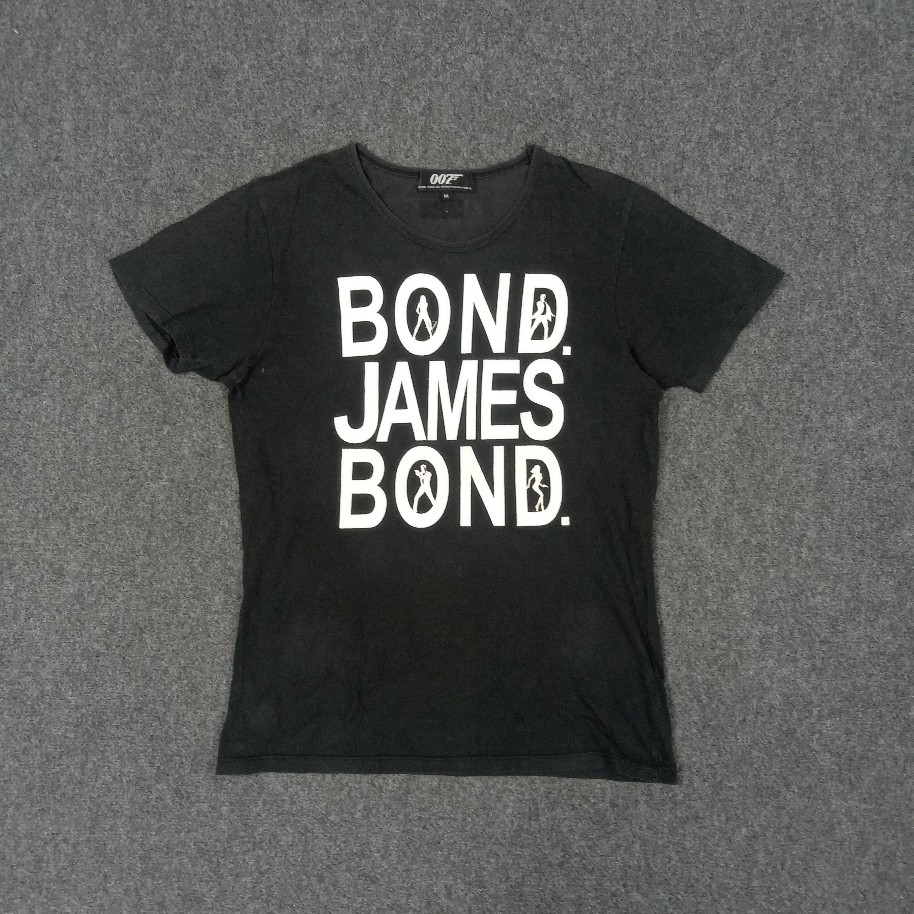 Vintage Vintage James Bond 007 American Movie Tshirt Size US S / EU 44-46 / 1 - 1 Thumbnail
