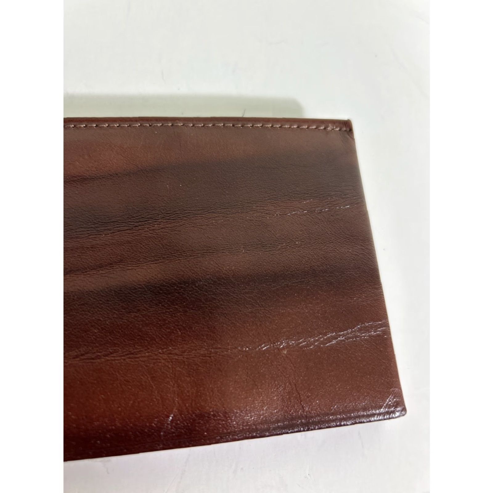 Vintage VINTAGE Unbranded Mens Bifold Cowhide Wallet Brown Size ONE SIZE - 3 Thumbnail