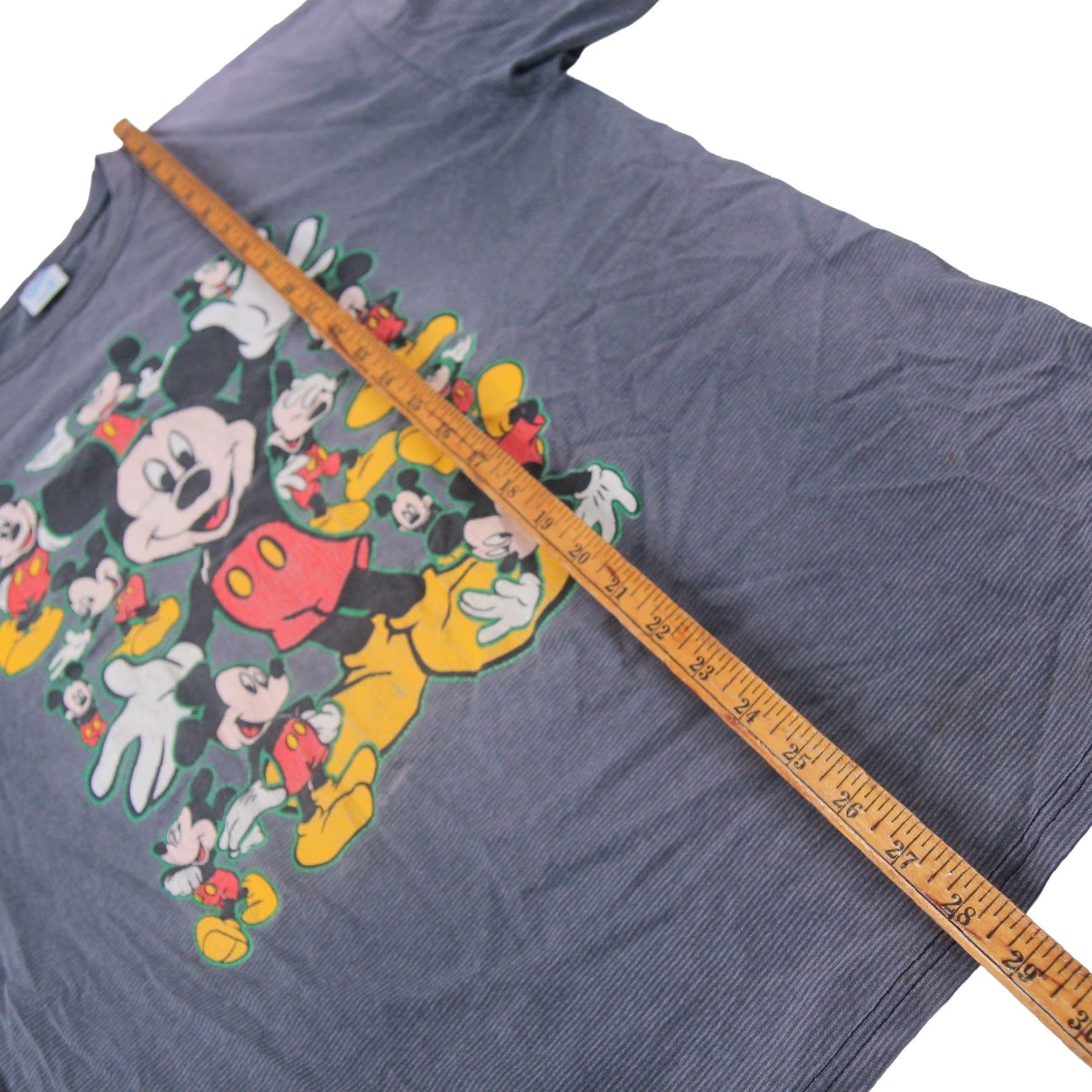Disney VINTAGE Disney Mickey Mouse Mens XL Graphic T Shirt Gray Size US XL / EU 56 / 4 - 8 Thumbnail