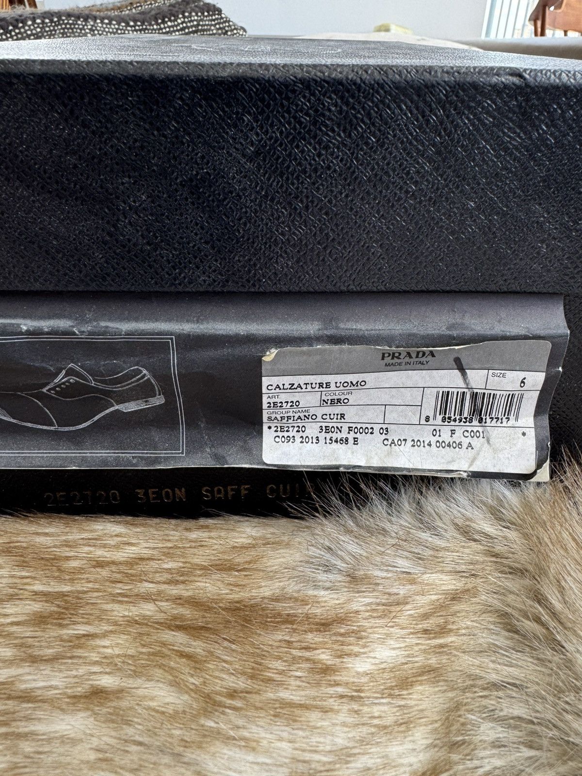 Prada Prada Saffiano Leather Shoes Size US 7 / EU 40 - 5 Thumbnail