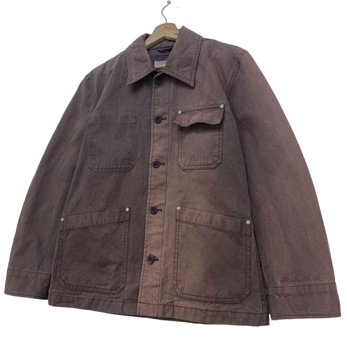 Japanese Brand Vintage Japanese Brand ixiz HBT Field Jacket Sun Faded Size US M / EU 48-50 / 2 - 3 Thumbnail