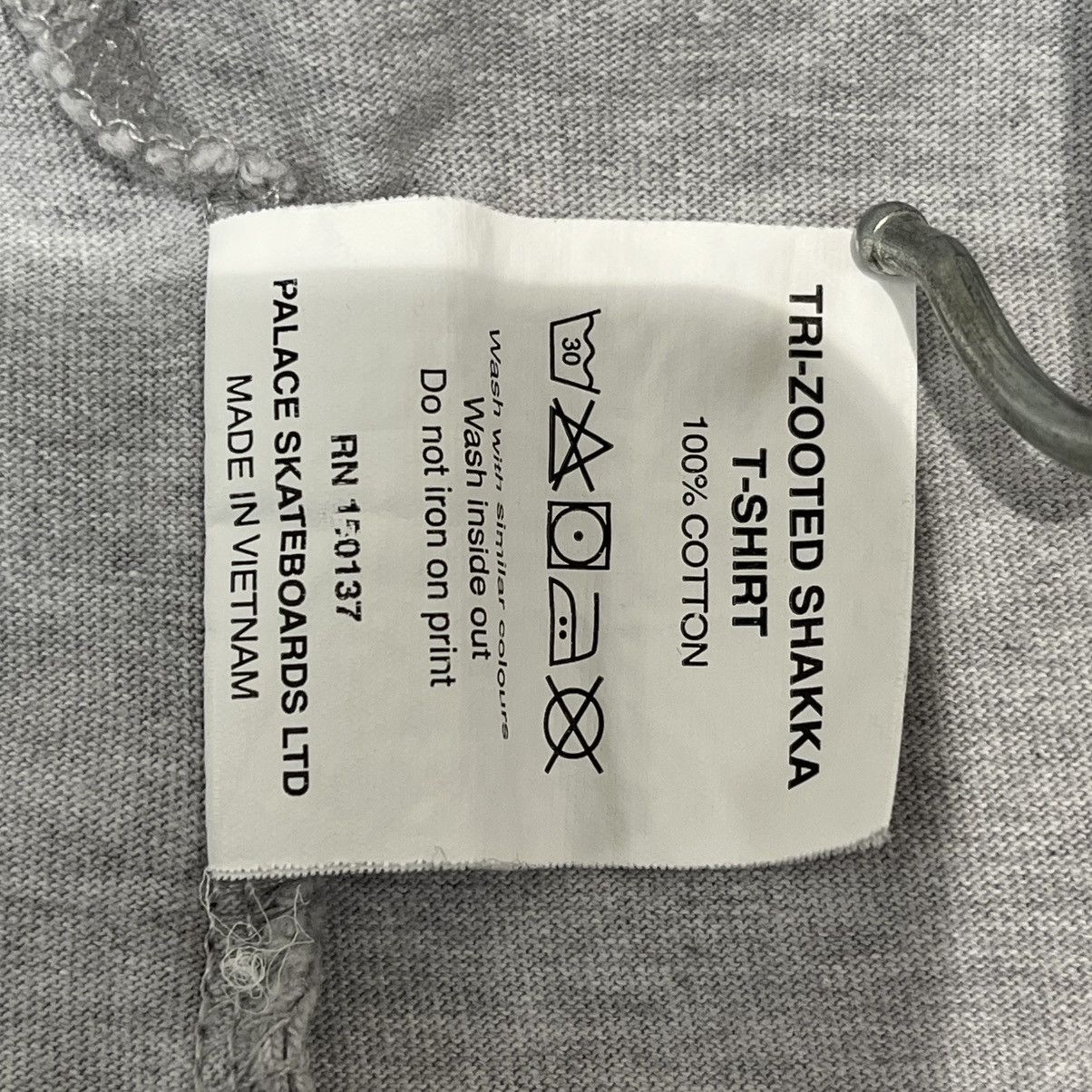 Palace Palace Tri-Zooted Shakka Tee Grey Marl Size US L / EU 52-54 / 3 - 7 Thumbnail