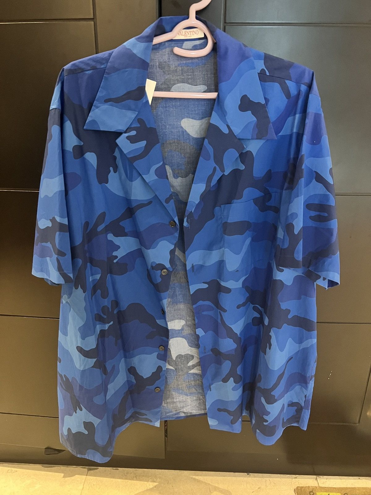 Valentino Valentino camouflage bowling shirt Size US M / EU 48-50 / 2 - 2 Thumbnail