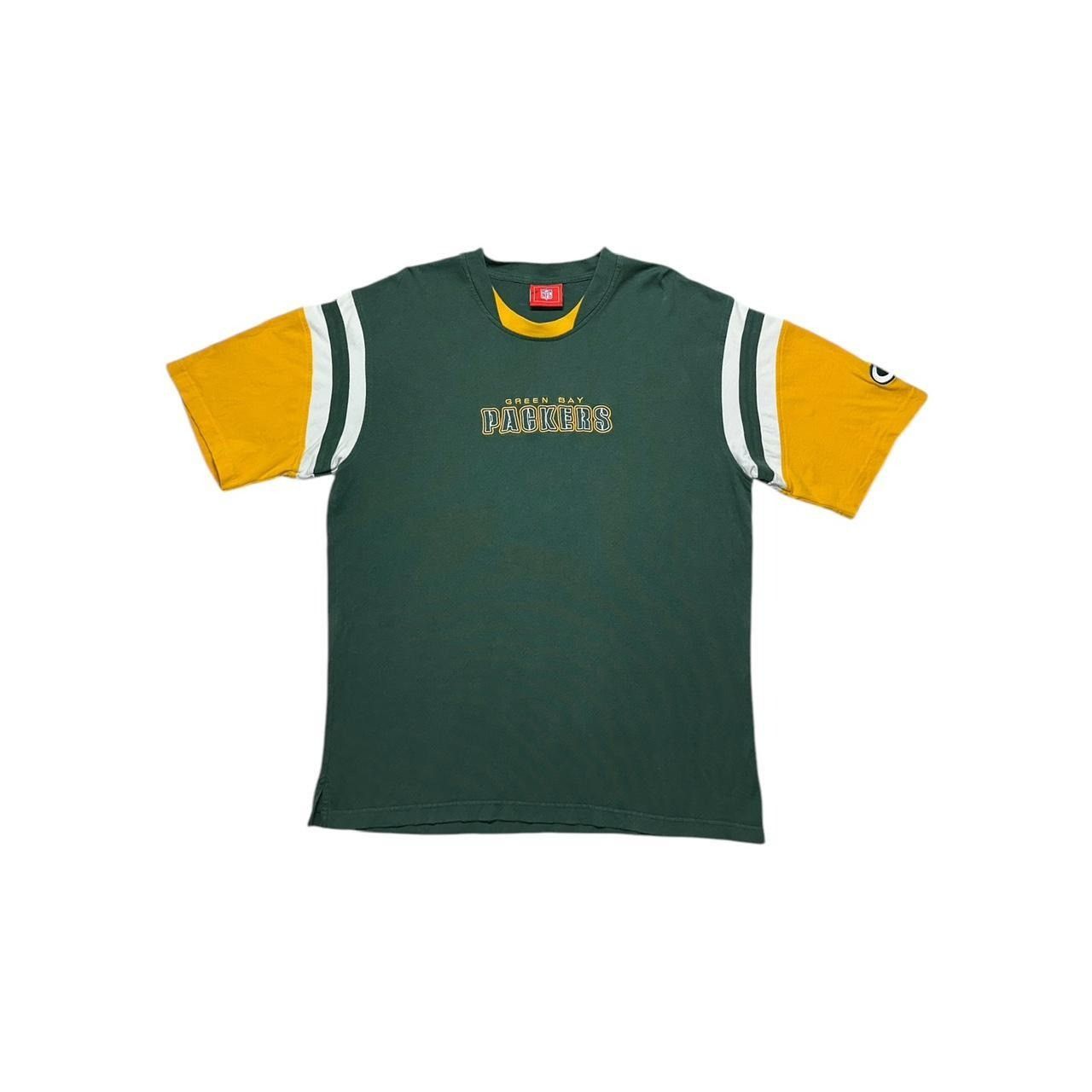 NFL × Vintage Green Bay Packers Embroidered T-Shirt Size US XL / EU 56 / 4 - 1 Thumbnail