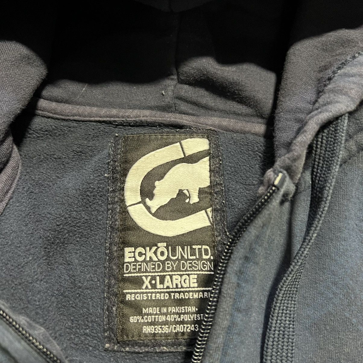 Ecko Unltd. Vintage Ecko Unltd Zip Up Hoodie Sweatshirt Digital Camo Y2K Size US XL / EU 56 / 4 - 8 Thumbnail