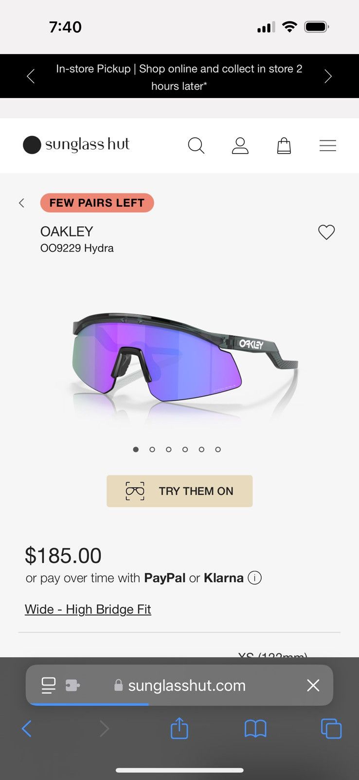 Oakley OAKLEY HYDRA Size ONE SIZE - 7 Thumbnail